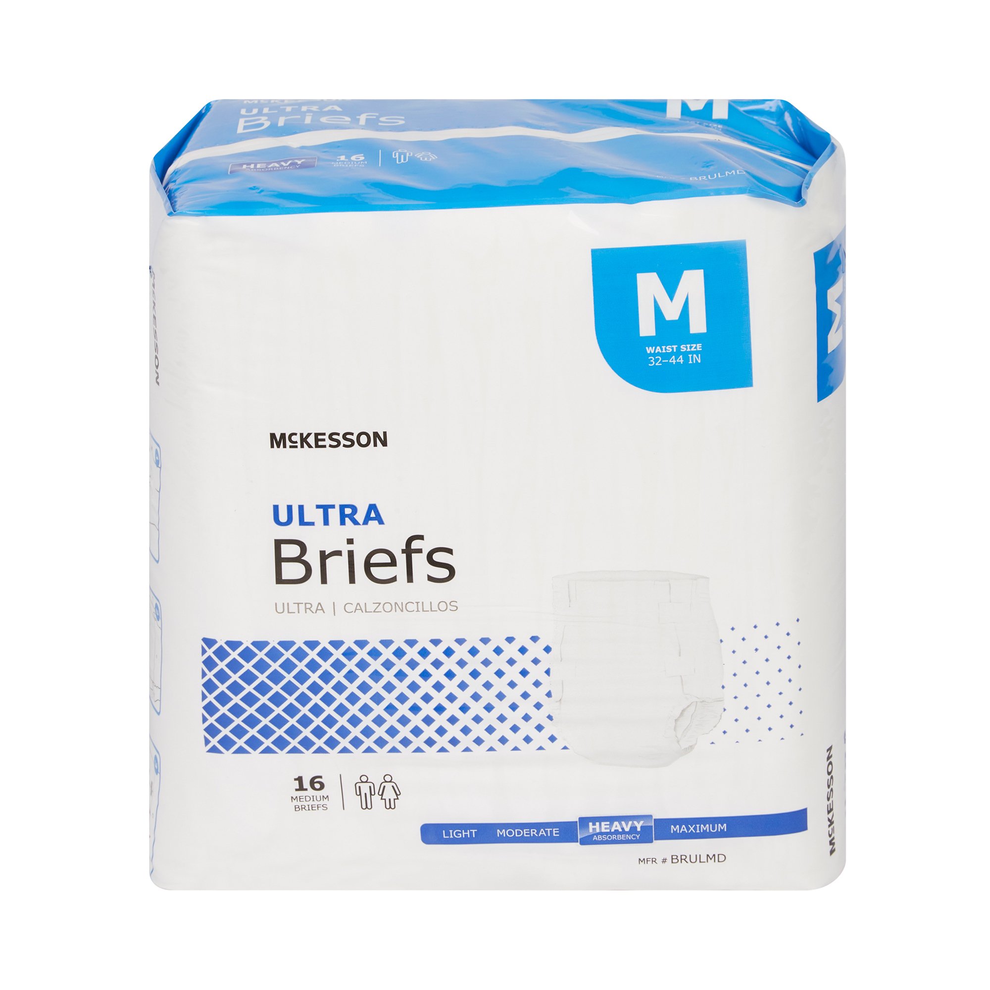 McKesson Ultra Heavy Absorbency Incontinence Brief, Medium - Image 6