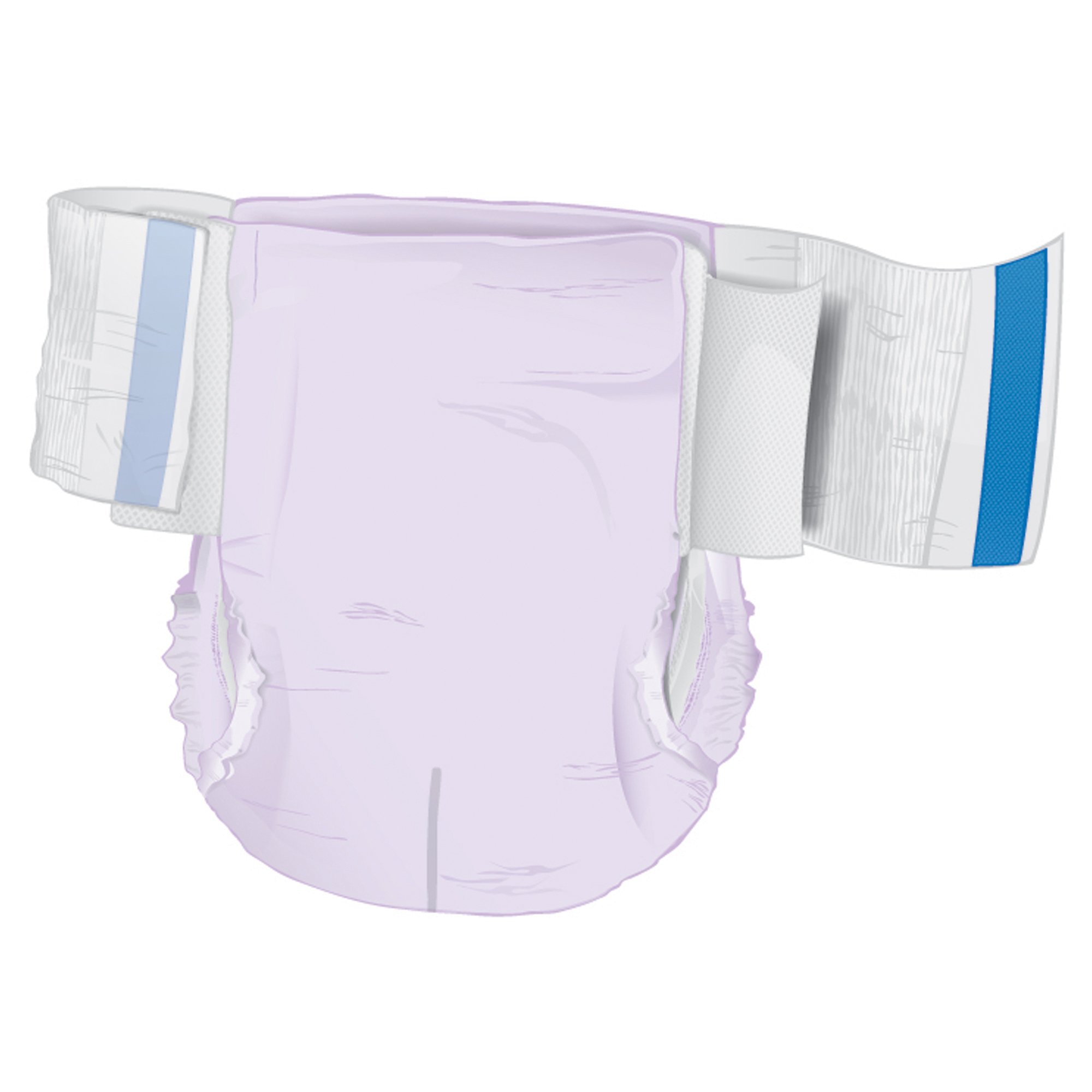 McKesson Ultra Plus Stretch Heavy Absorbency Incontinence Brief, Medium/Regular - Image 3