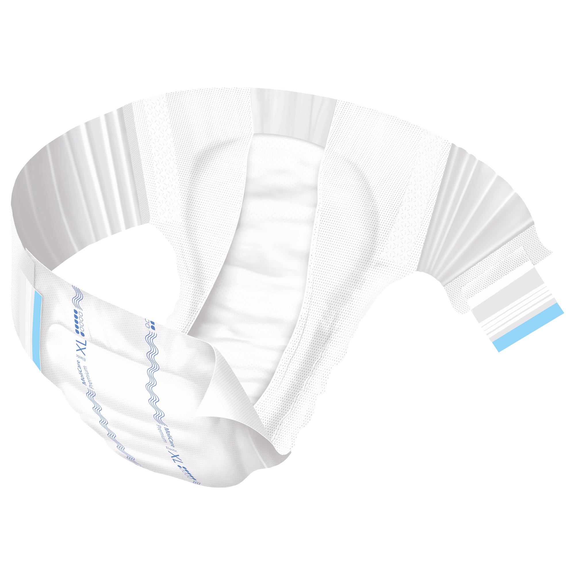 MoliCare® Premium Elastic 6 Drop Absorbency Incontinence Briefs, Extra Large - Image 2