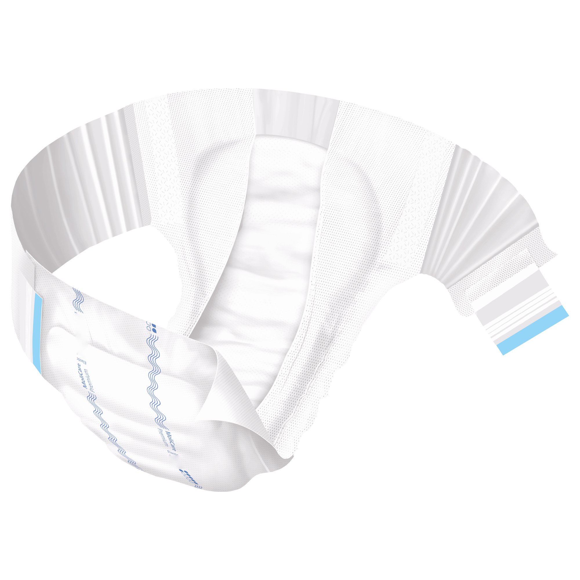 MoliCare® Premium Elastic 6 Drop Absorbency Incontinence Briefs, Medium - Image 2
