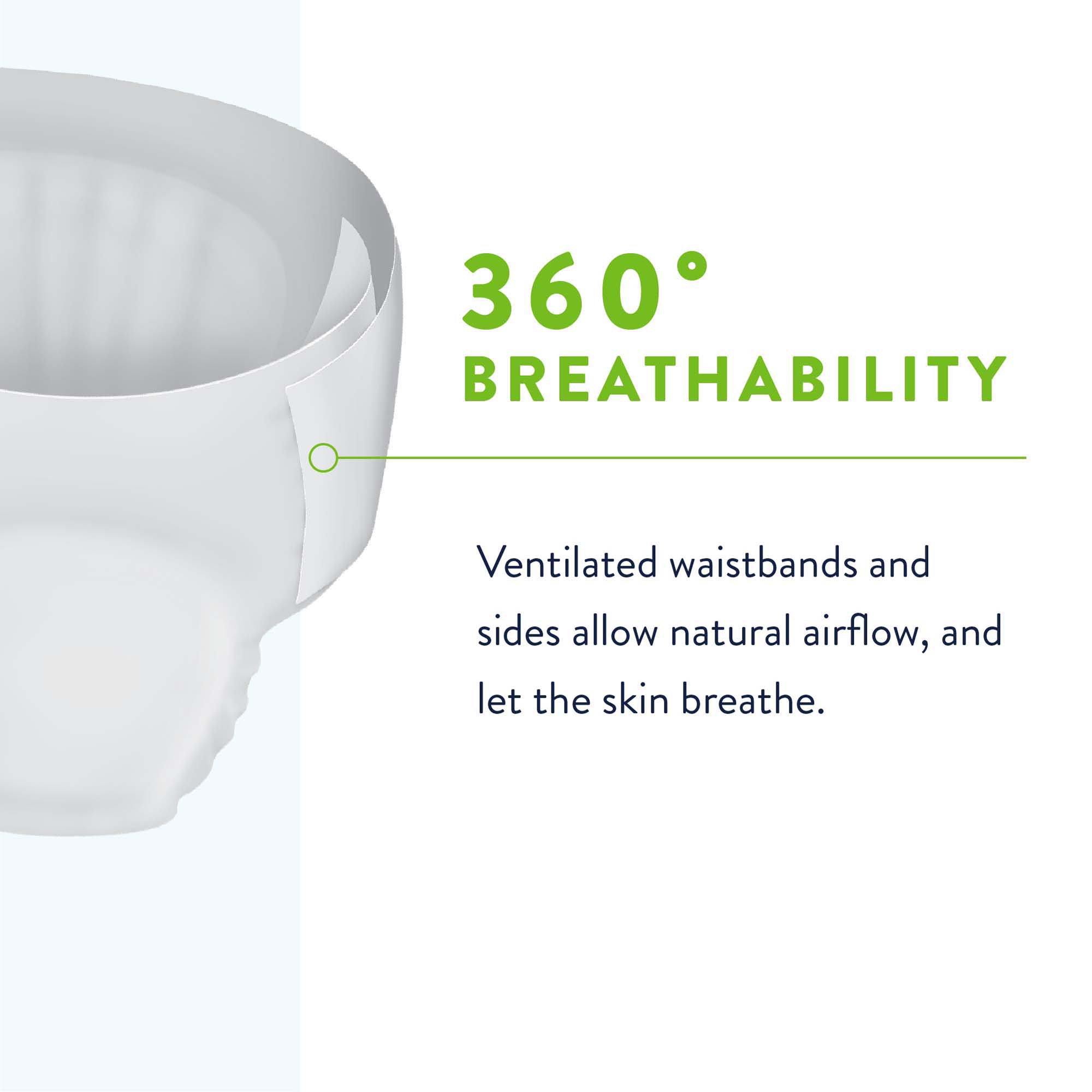 Prevail® Bariatric Ultimate Absorbency Incontinence Brief, Size A - Image 6