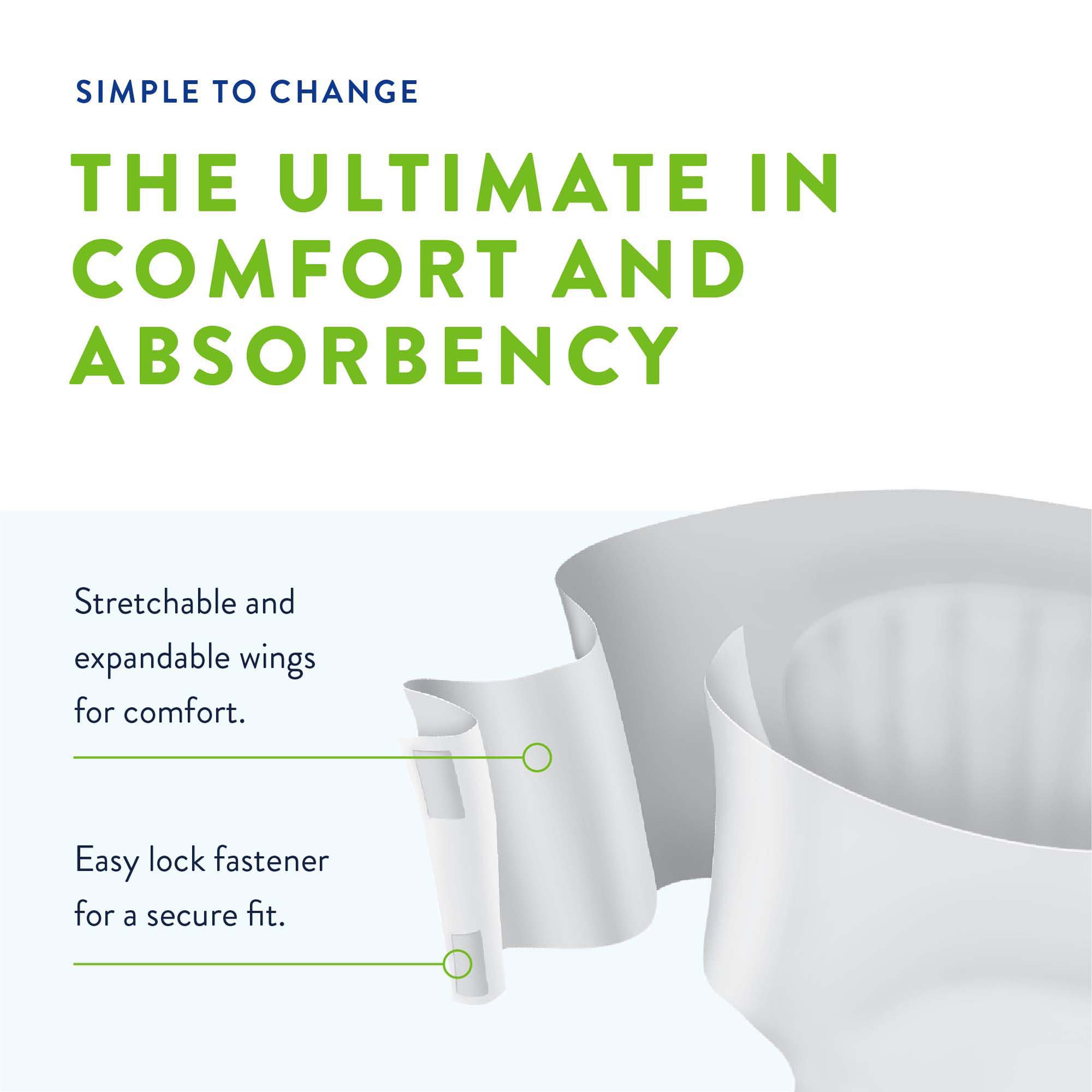 Prevail® Bariatric Ultimate Absorbency Incontinence Brief, Size B - Image 5