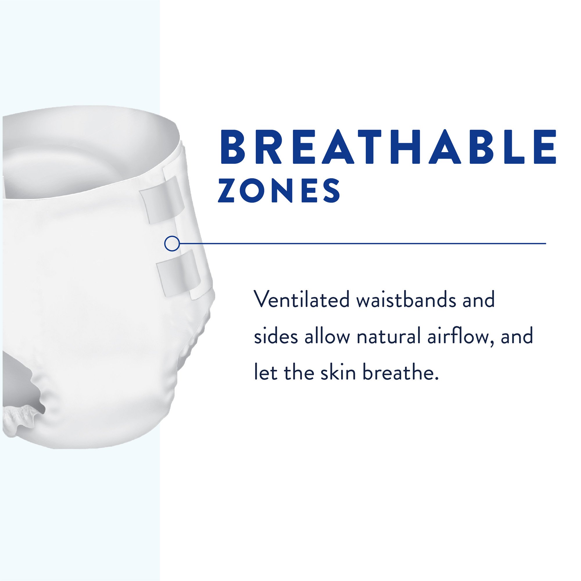 Prevail® Breezers® Ultimate Absorbency Incontinence Briefs, Regular - Image 5