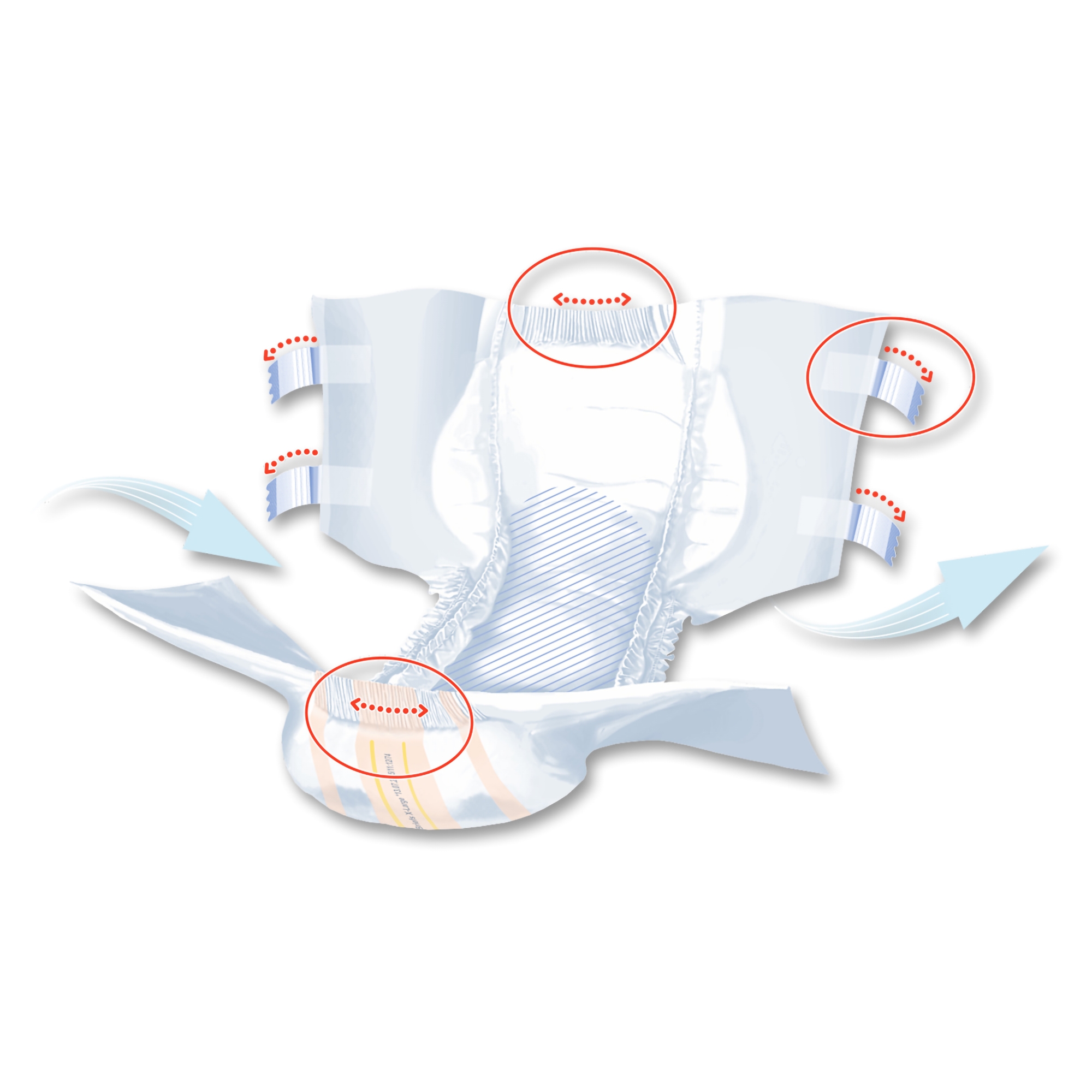 Seni® Super Heavy Absorbency Incontinence Brief, Extra Large - Image 9