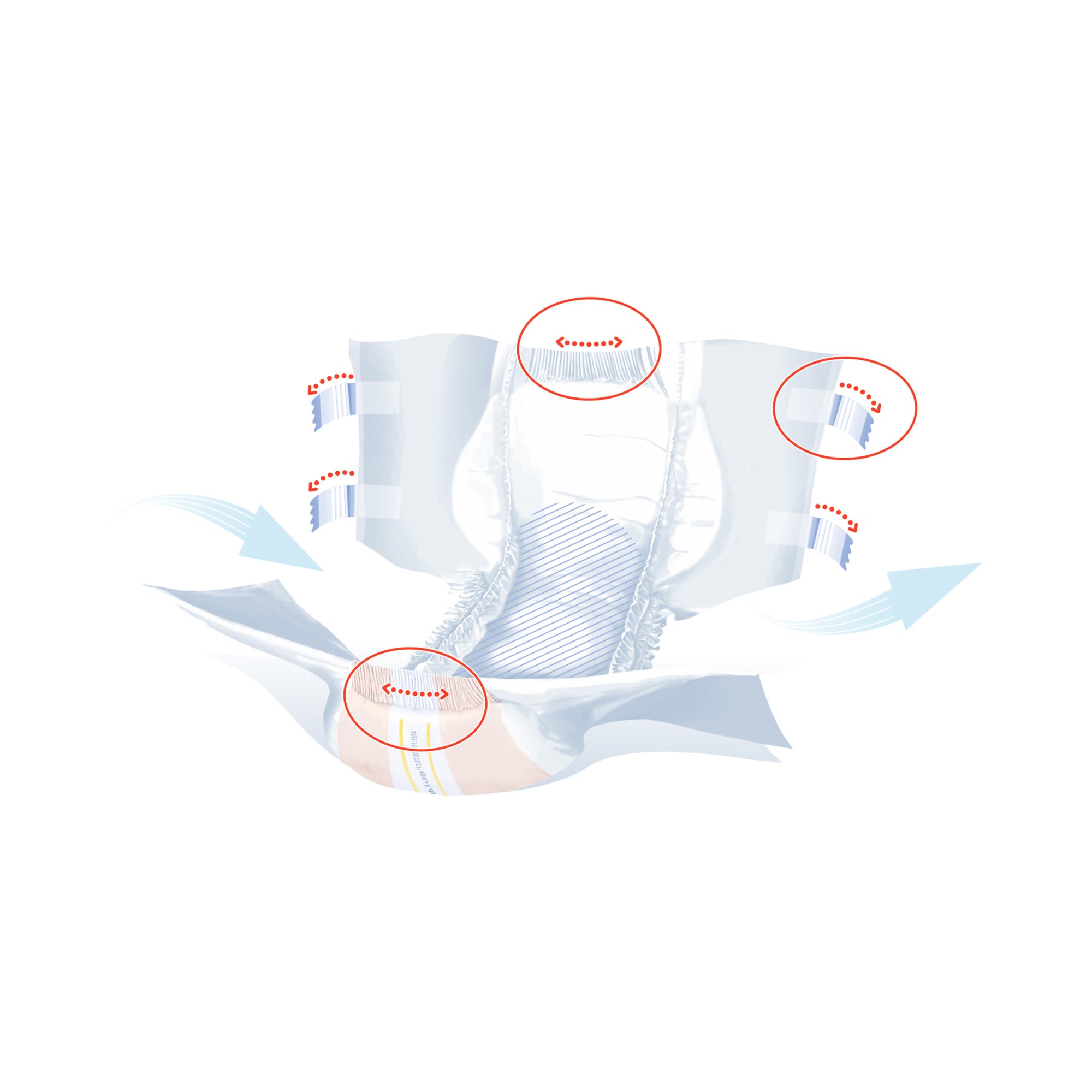 Seni® Super Plus Overnight Heavy Absorbency Incontinence Brief, Extra Large - Image 10