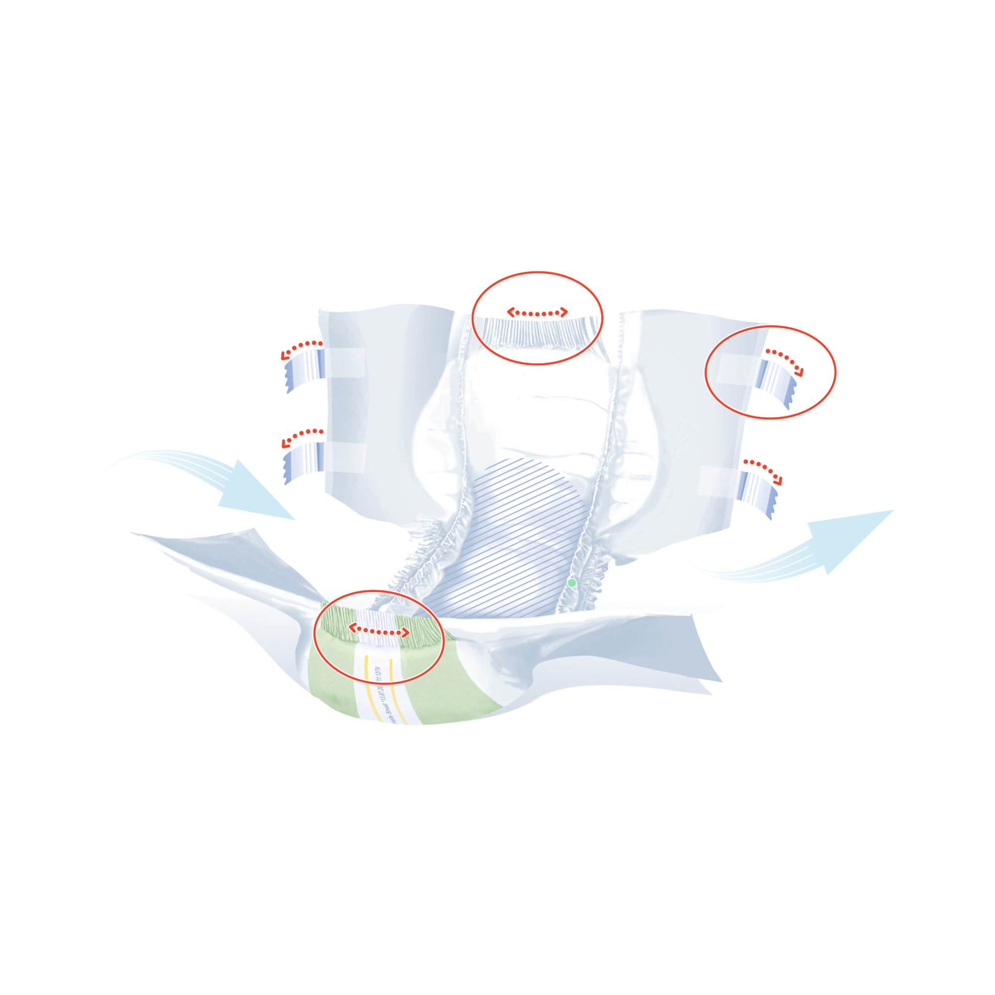 Seni® Super Plus Overnight Heavy to Severe Absorbency Incontinence Brief, Small - Image 10