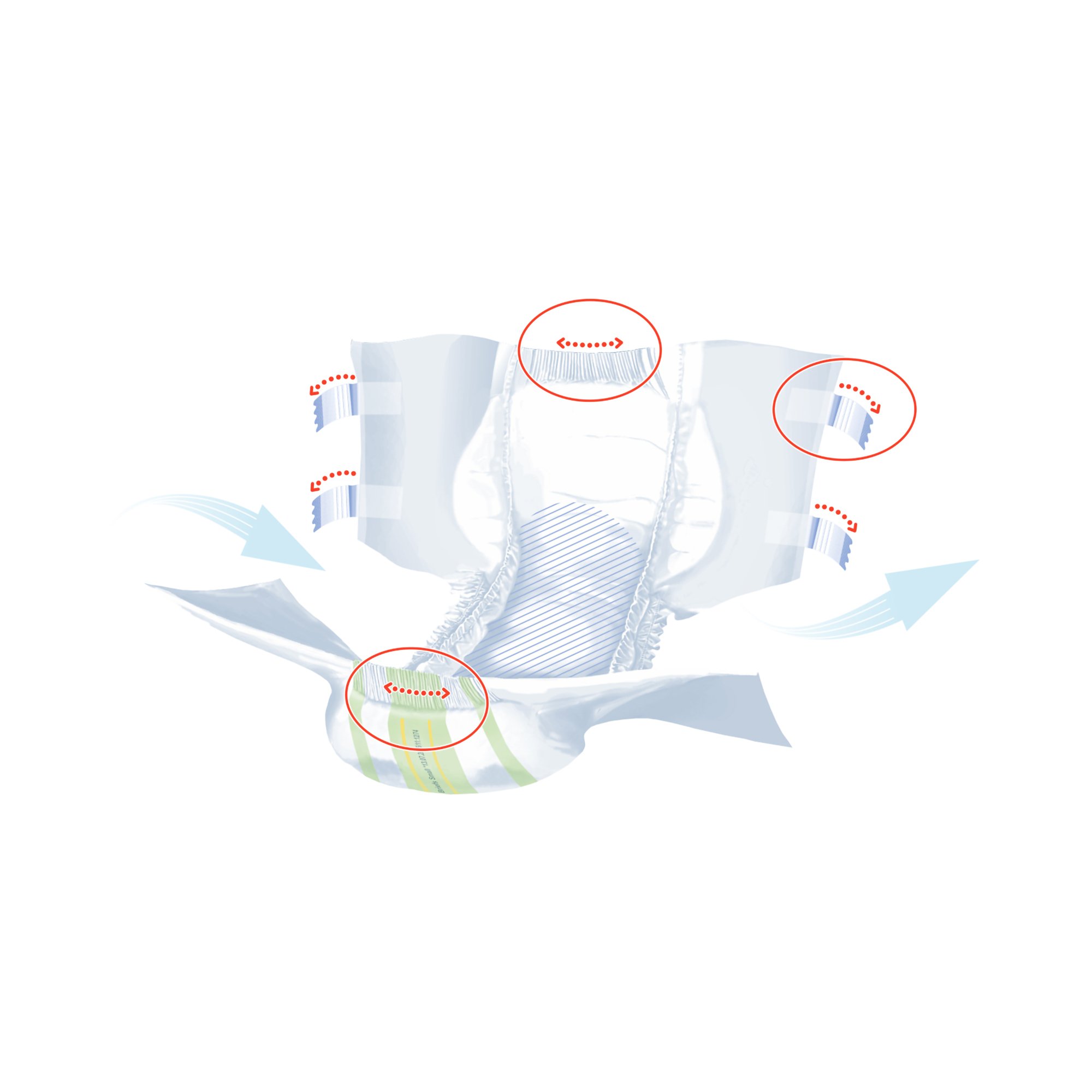 Seni® Super Quatro Severe Absorbency Incontinence Brief, Small - Image 10