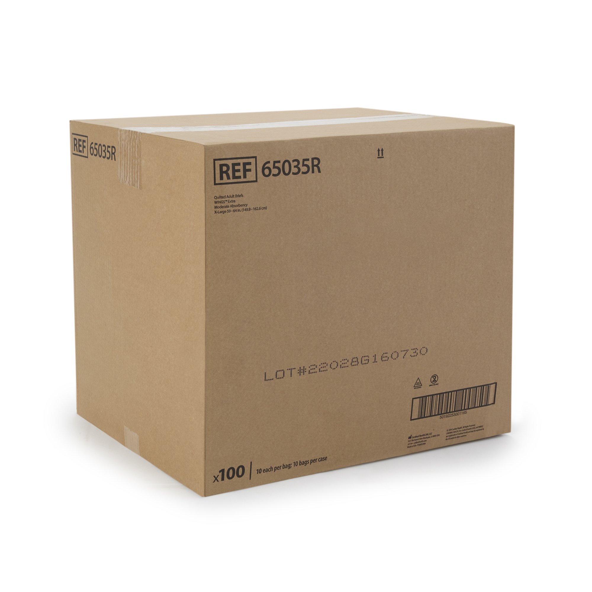 Simplicity Unisex Adult Incontinence Briefs, Moderate Absorbency, Extra Large - Image 6