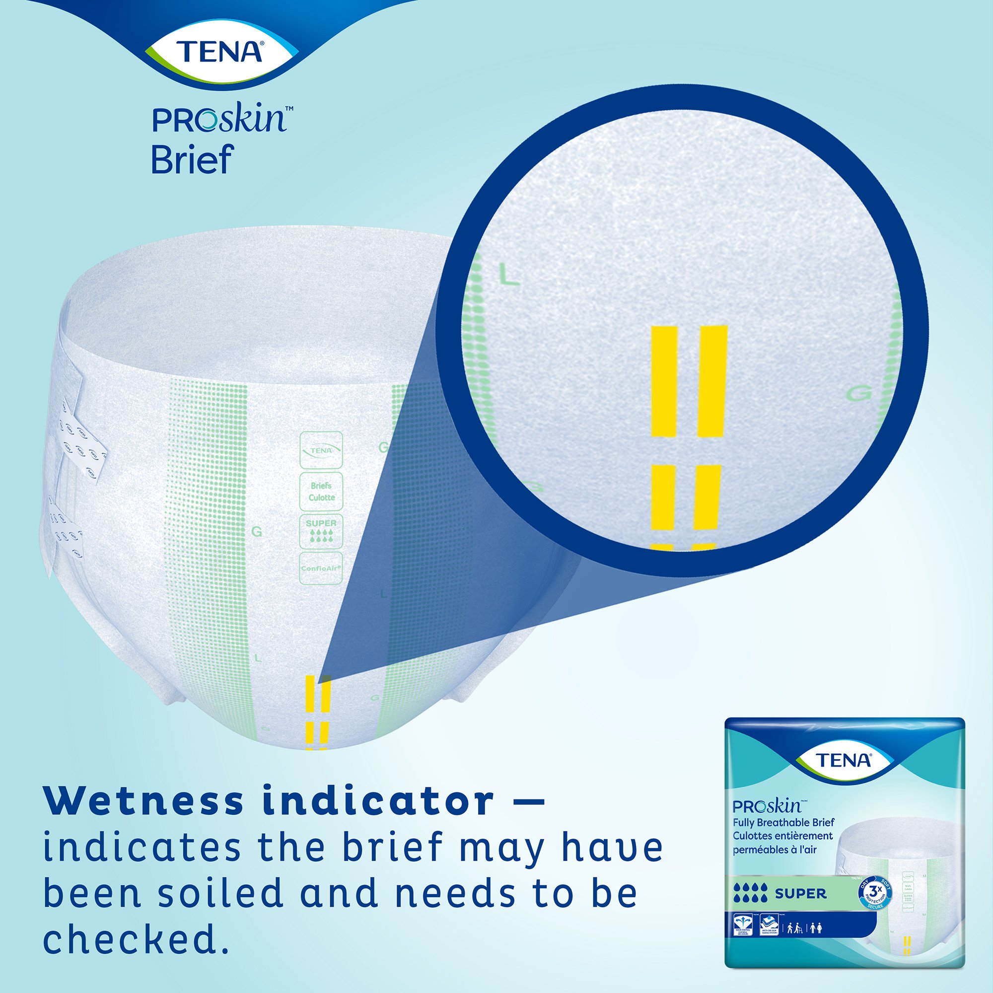 Tena Super Adult Heavy-Absorbent Incontinence Brief, Extra Large - Image 10