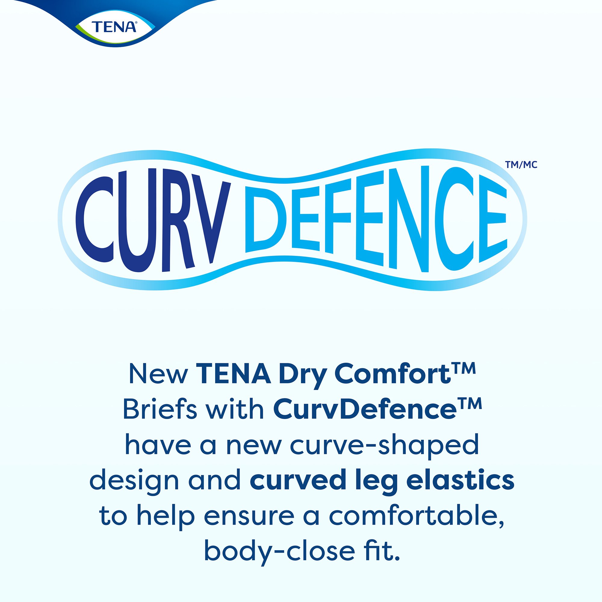 Tena® Dry Comfort™ Briefs with Curvdefence™ Extra Large, 52 - 62 Inch Five Drops - Image 7