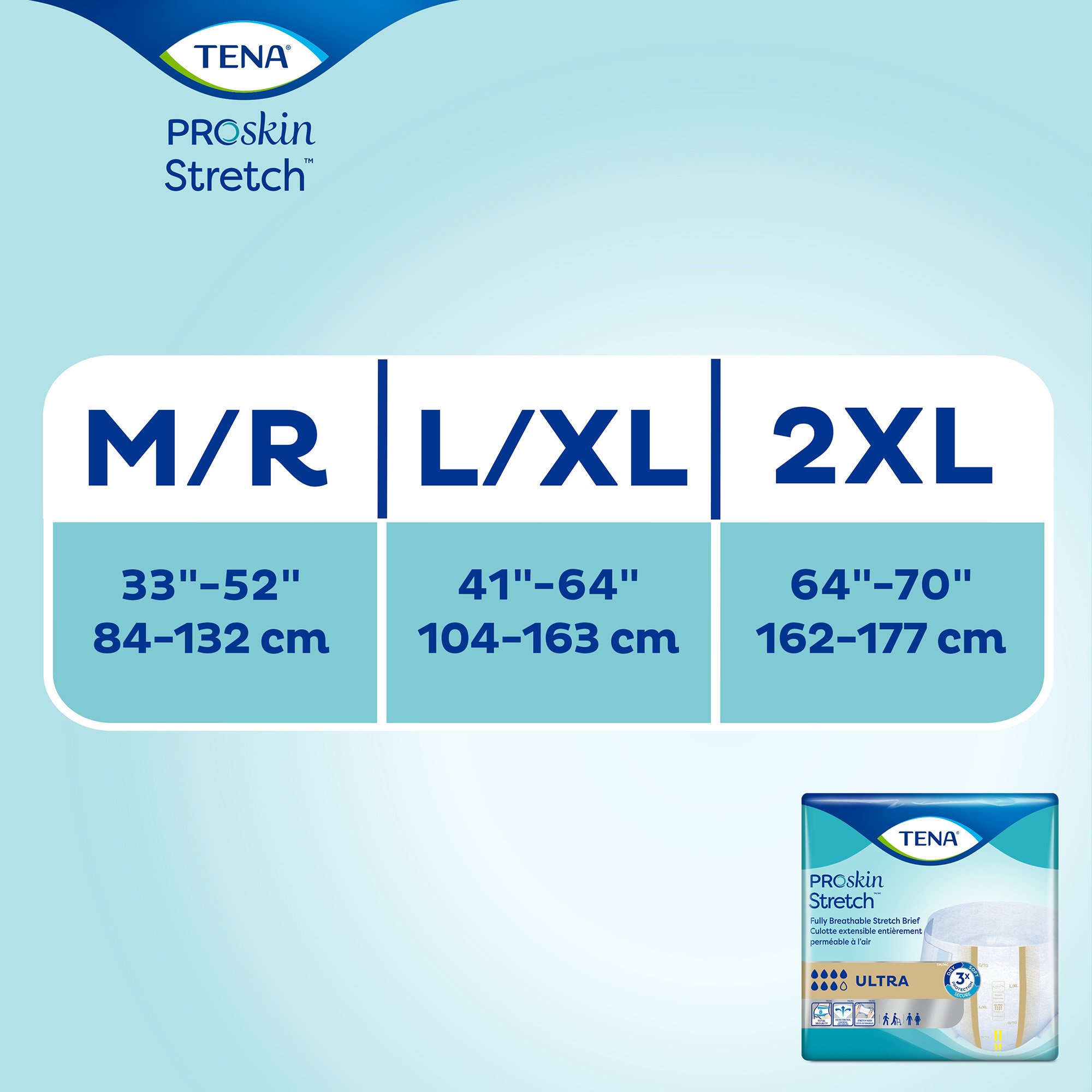 Tena® ProSkin Stretch™ Ultra Incontinence Brief, Large / Extra Large - Image 5