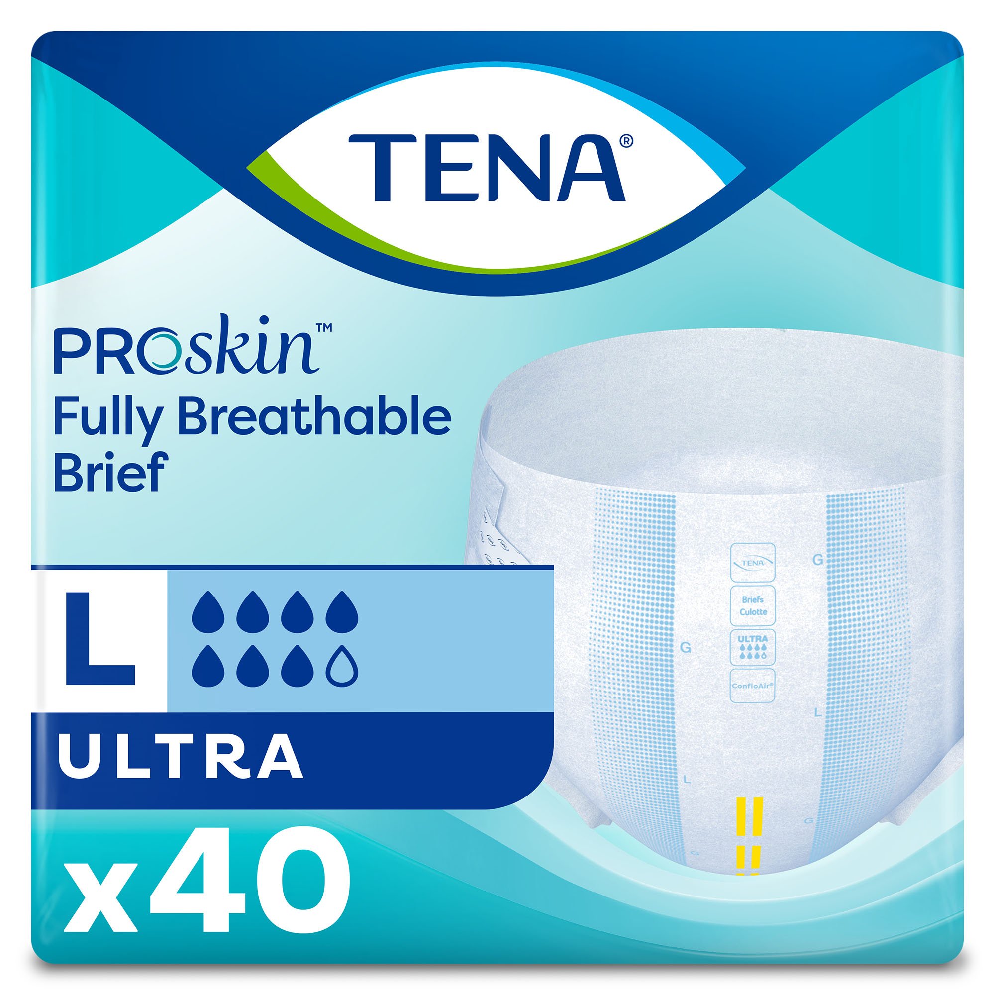 Tena® ProSkin™ Ultra Incontinence Brief, Large