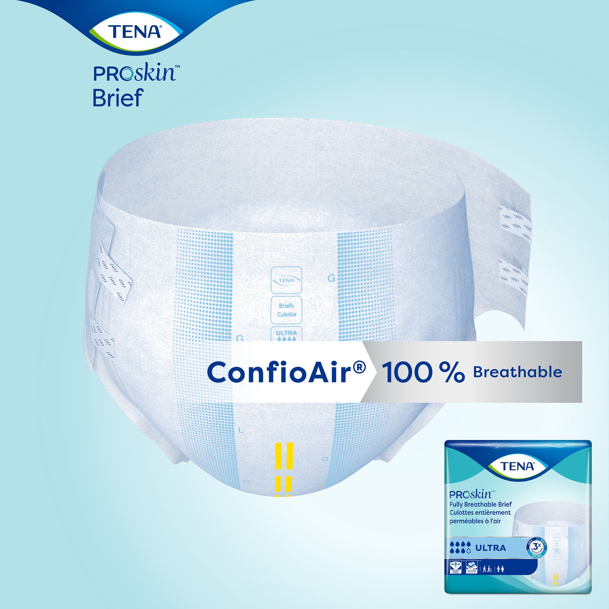 Tena® ProSkin™ Ultra Incontinence Brief, Medium - Image 9