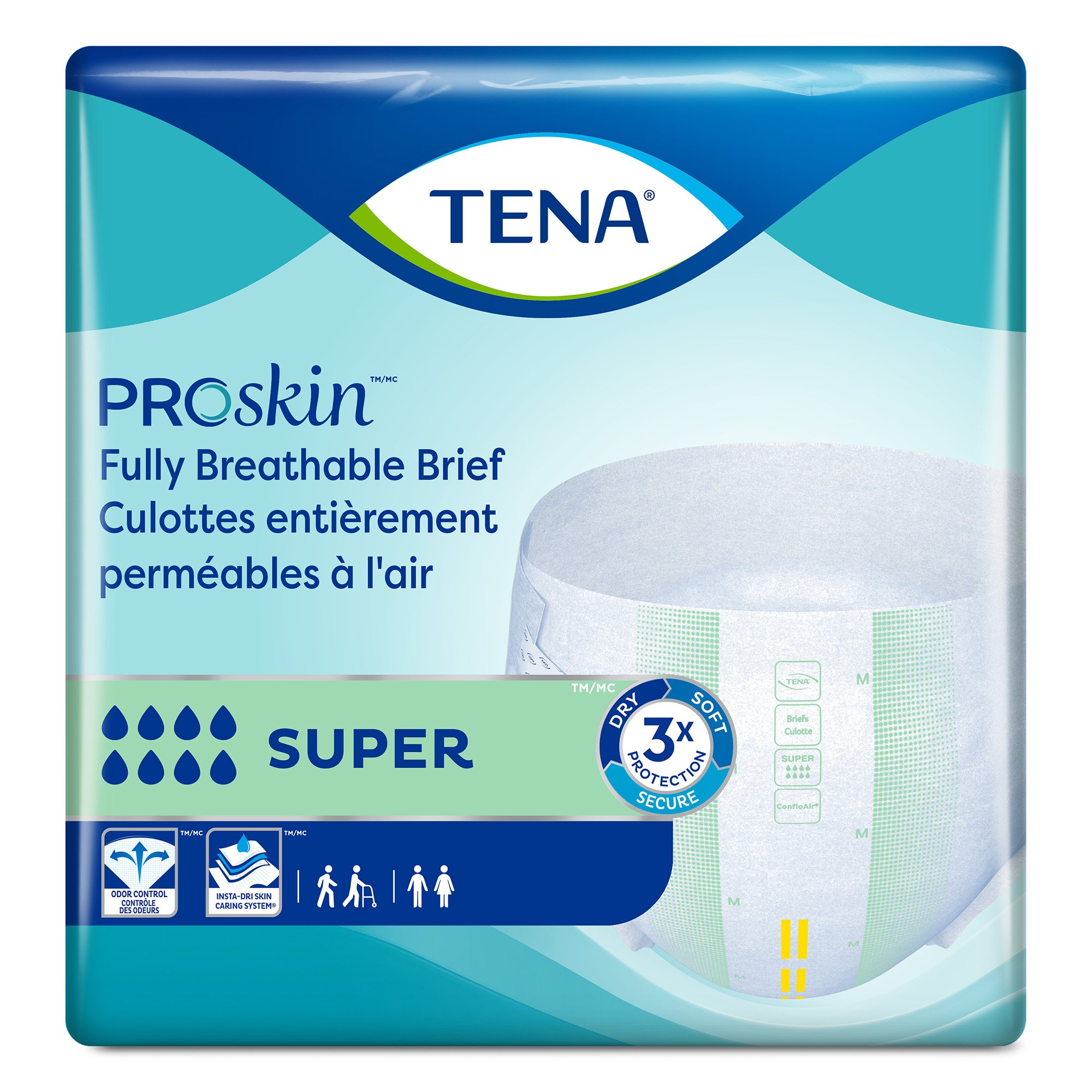 Tena® Stretch™ Bariatric Super Incontinence Brief - Image 2