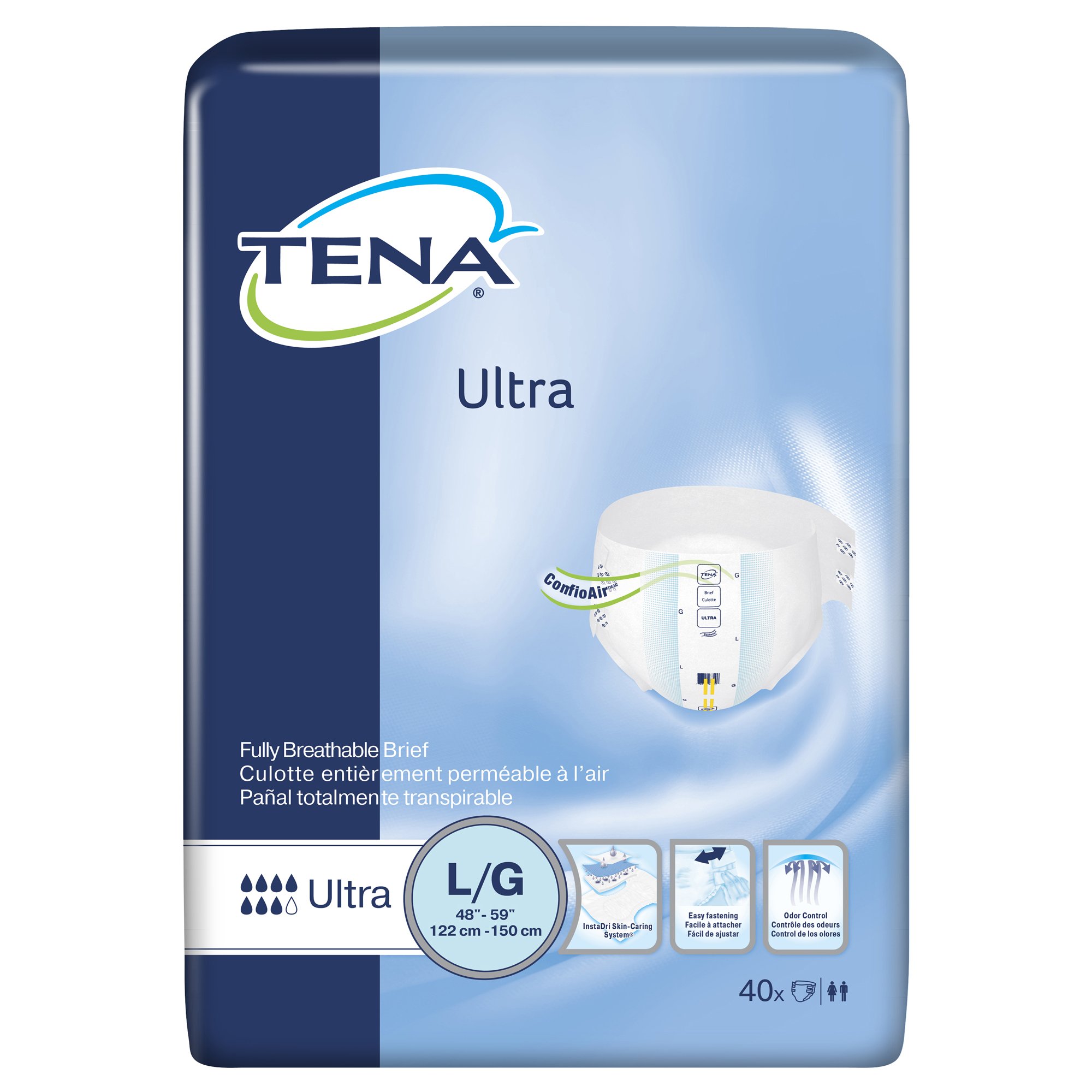 Tena® Ultra Incontinence Brief, Large - Image 2