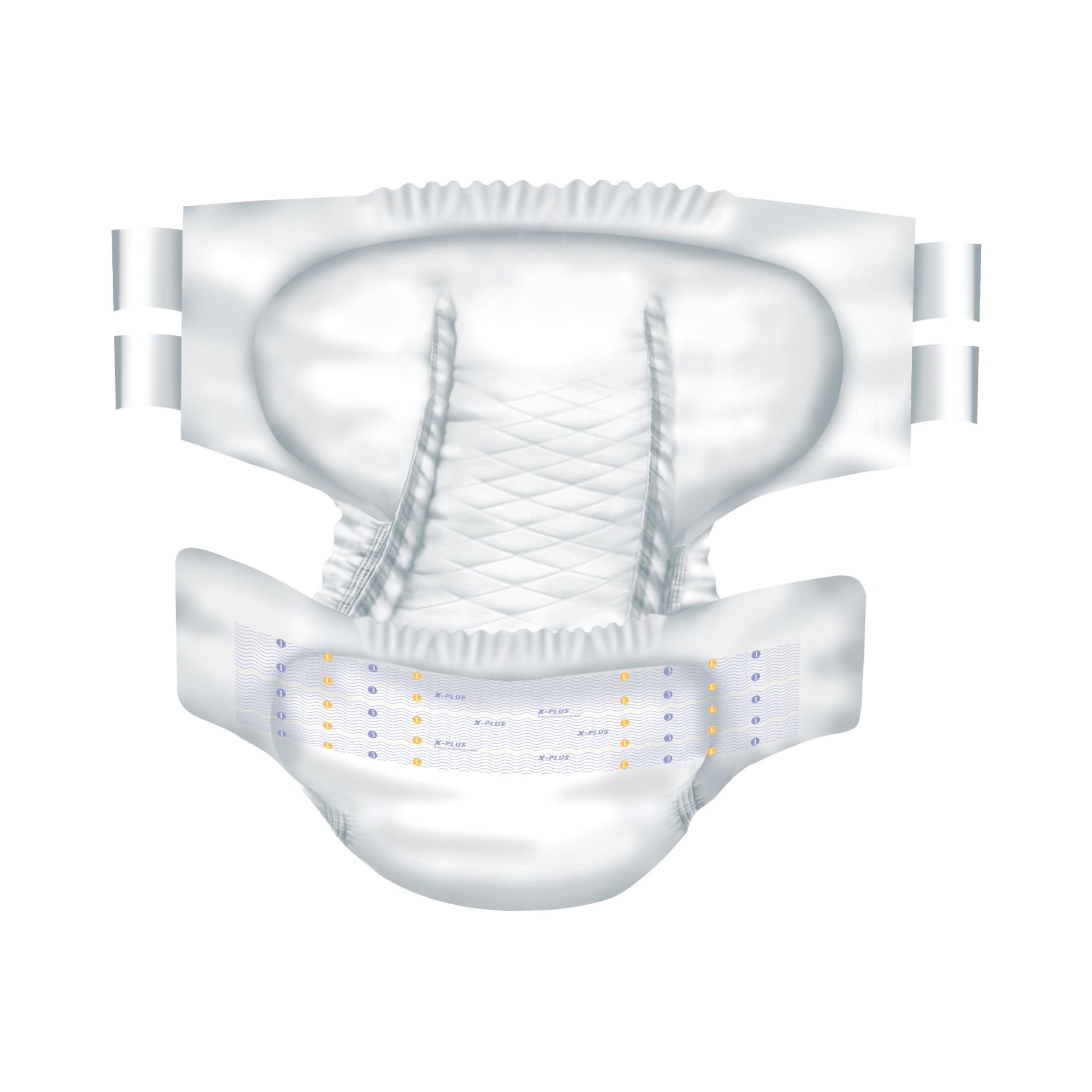 Total Dry™ X-Plus Ultra Absorbent Incontinence Brief, Large - Image 2