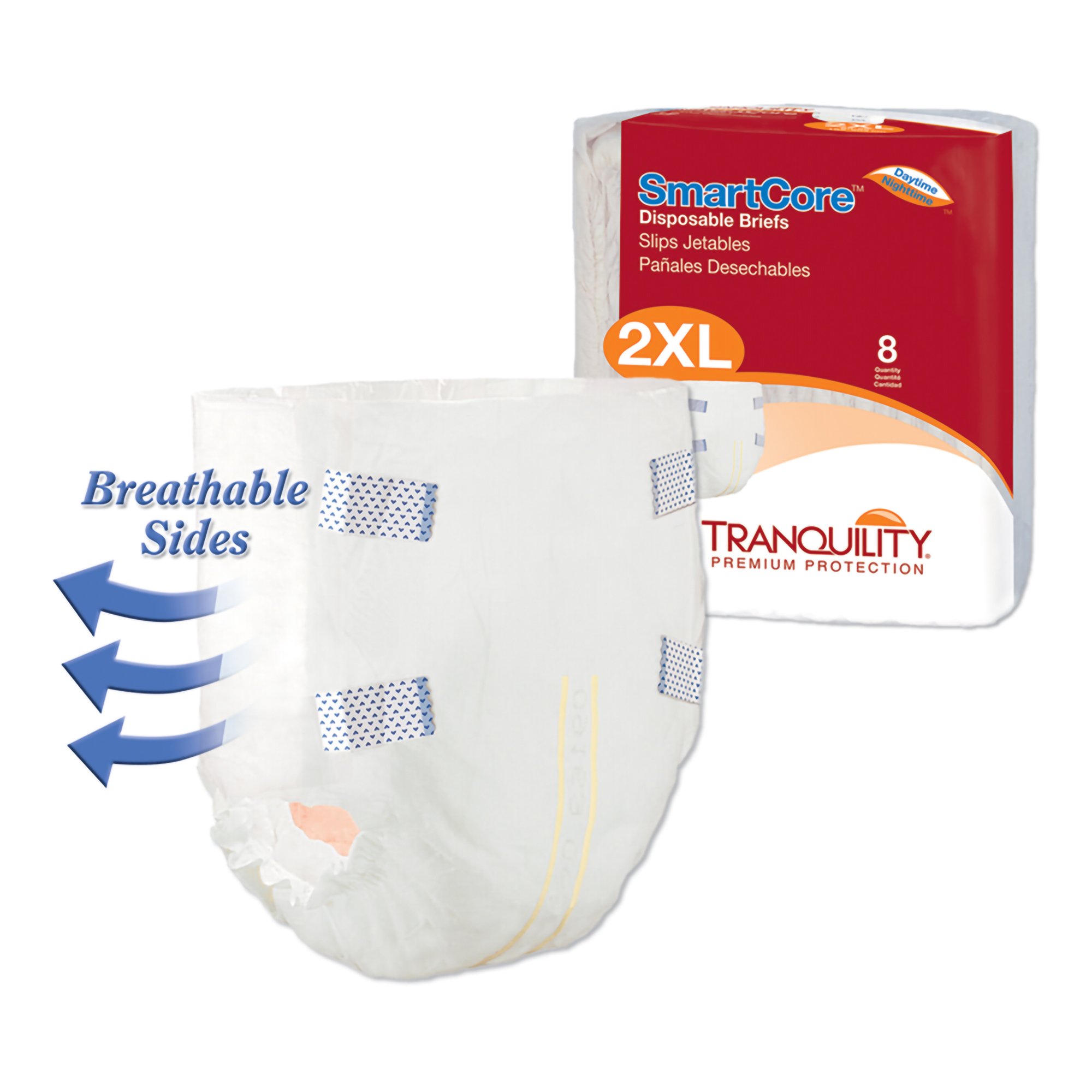 Tranquility SmartCore™ Maximum Protection Incontinence Brief, Extra Extra Large - Image 3