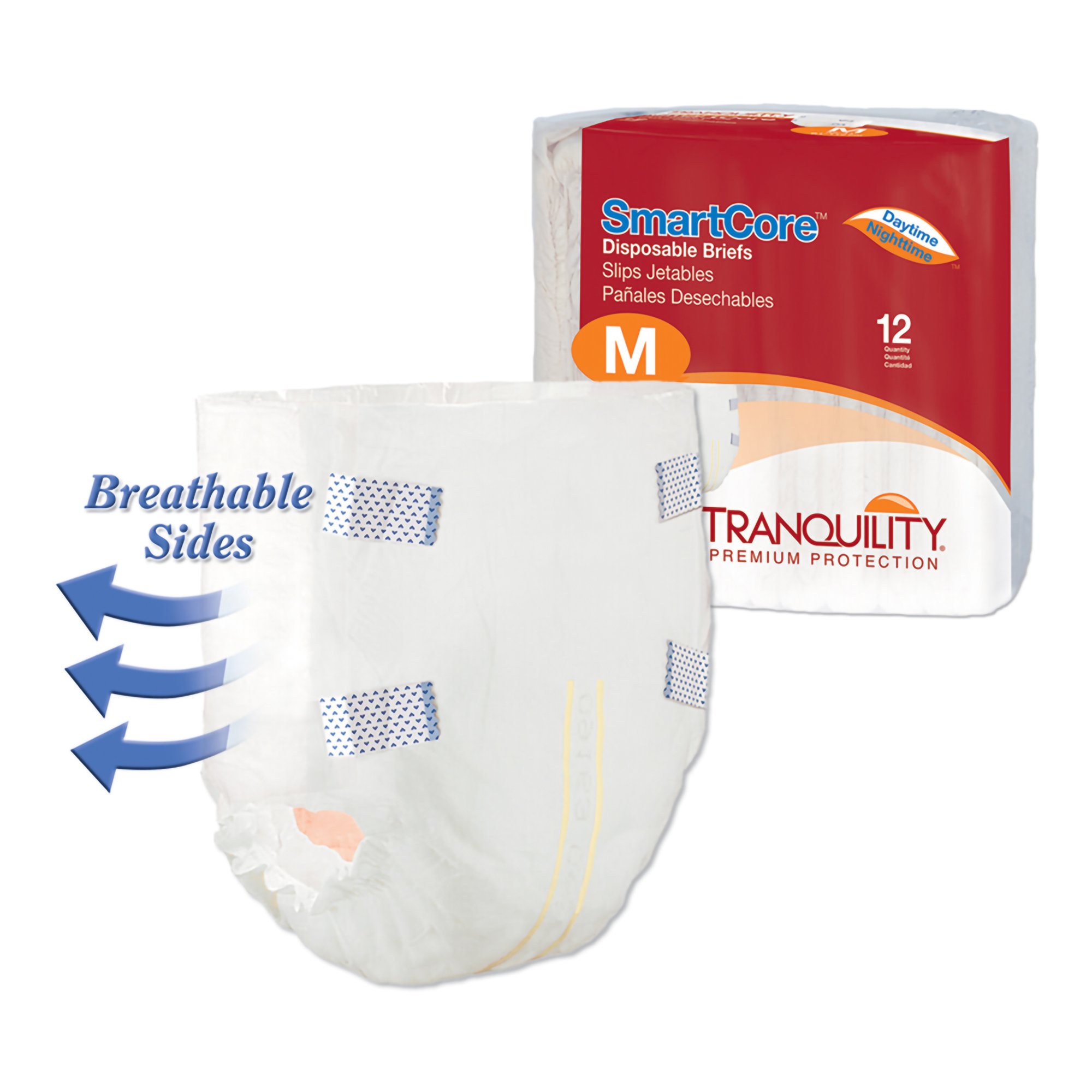 Tranquility SmartCore™ Maximum Protection Incontinence Brief, Medium - Image 3