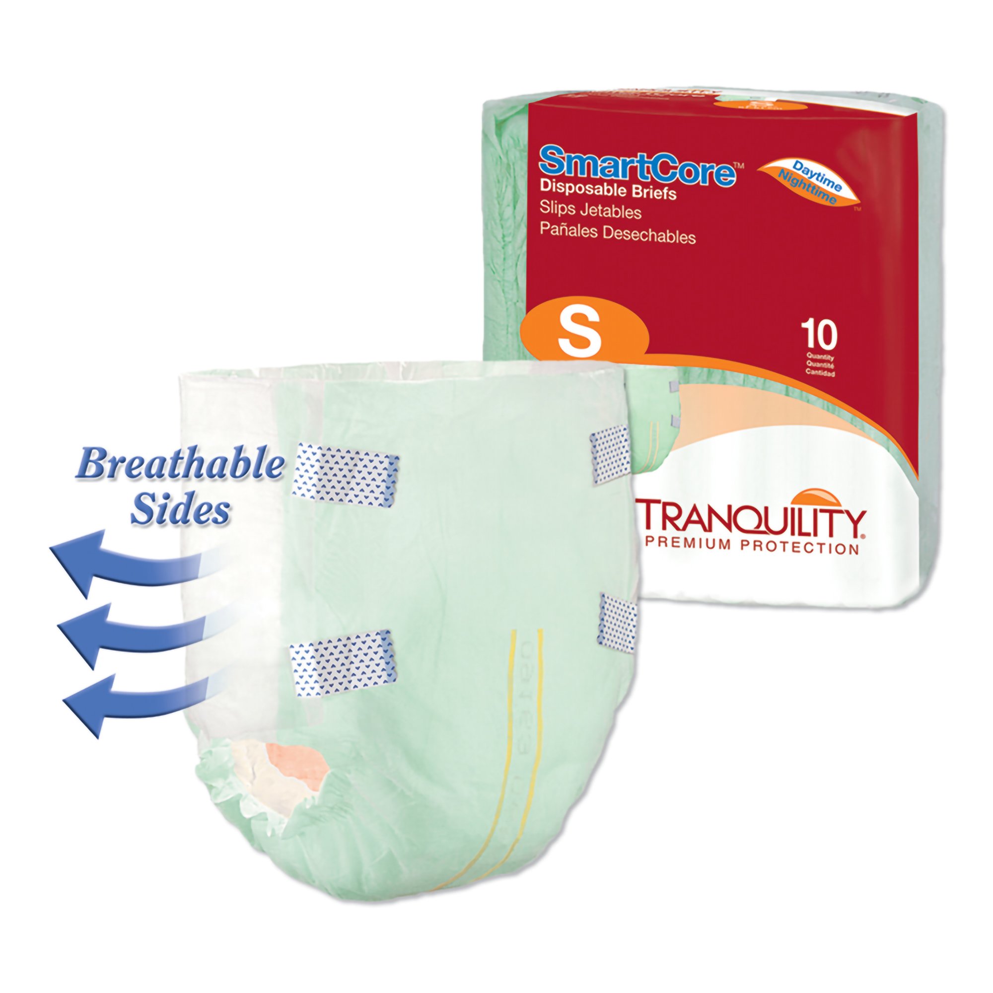 Tranquility SmartCore™ Maximum Protection Incontinence Brief, Small - Image 3