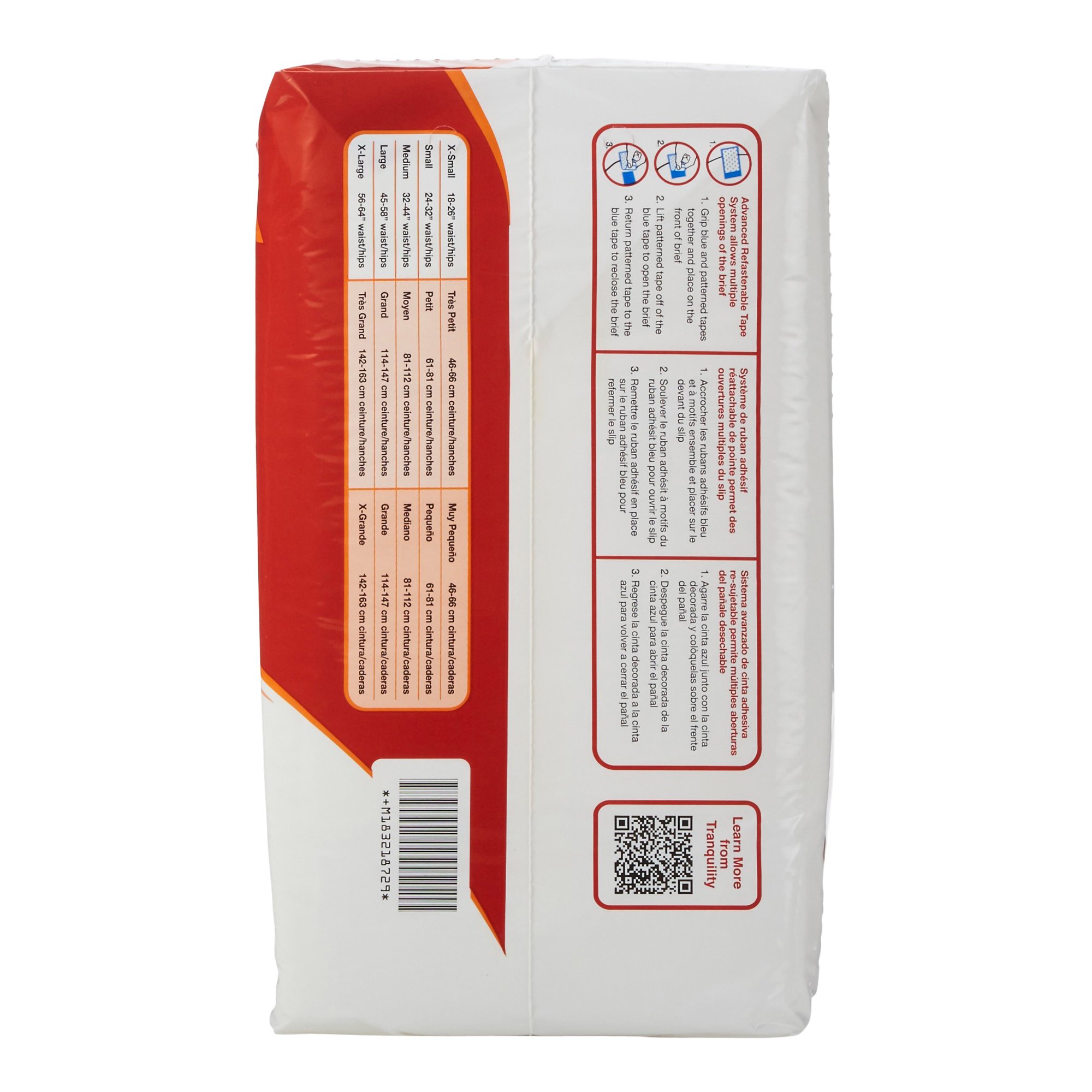 Tranquility® ATN Heavy Protection Incontinence Brief, Extra Large - Image 6