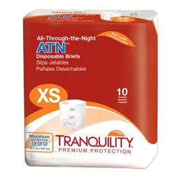 Tranquility® ATN Maximum Protection Incontinence Brief, Extra Small