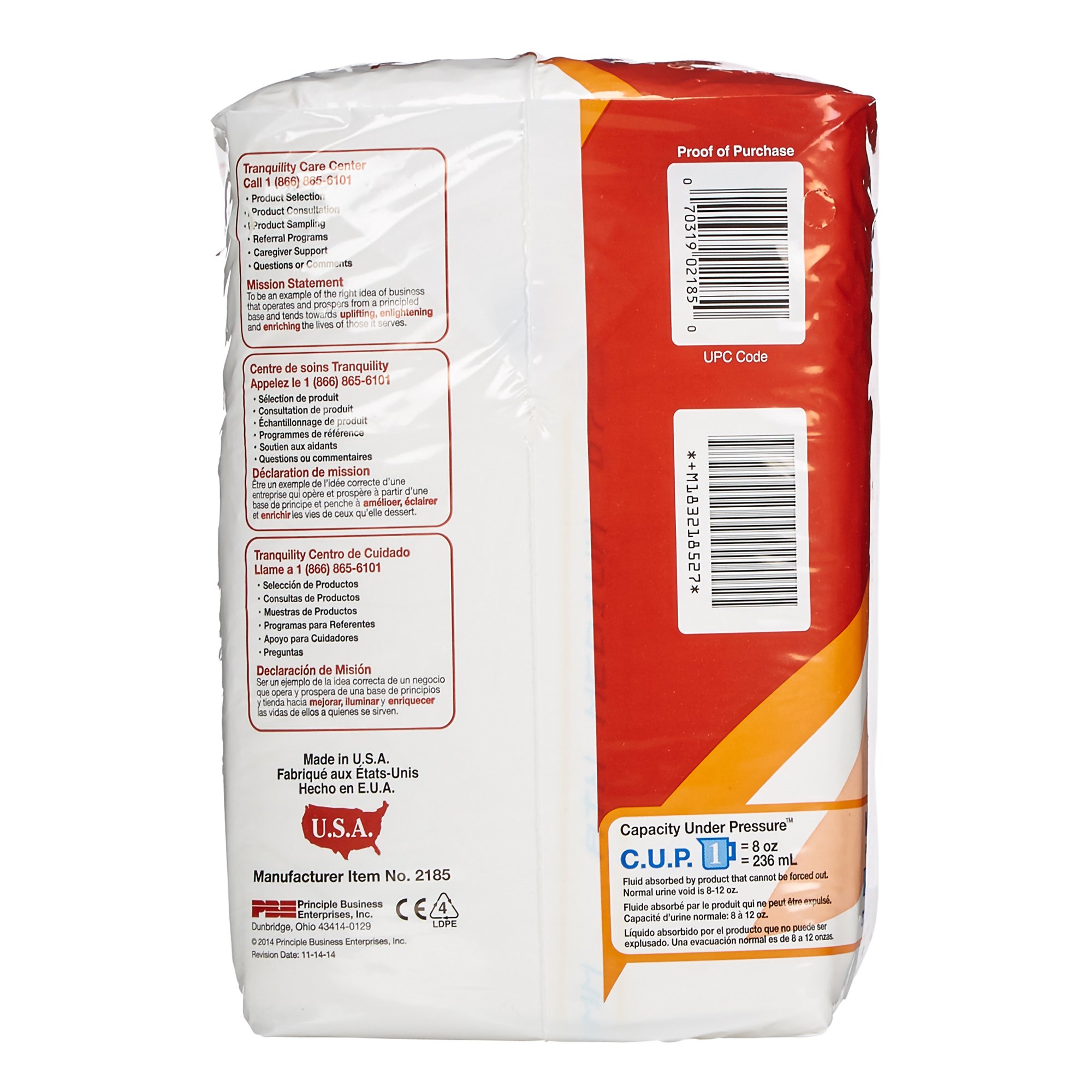 Tranquility® ATN Maximum Protection Incontinence Brief, Medium - Image 6