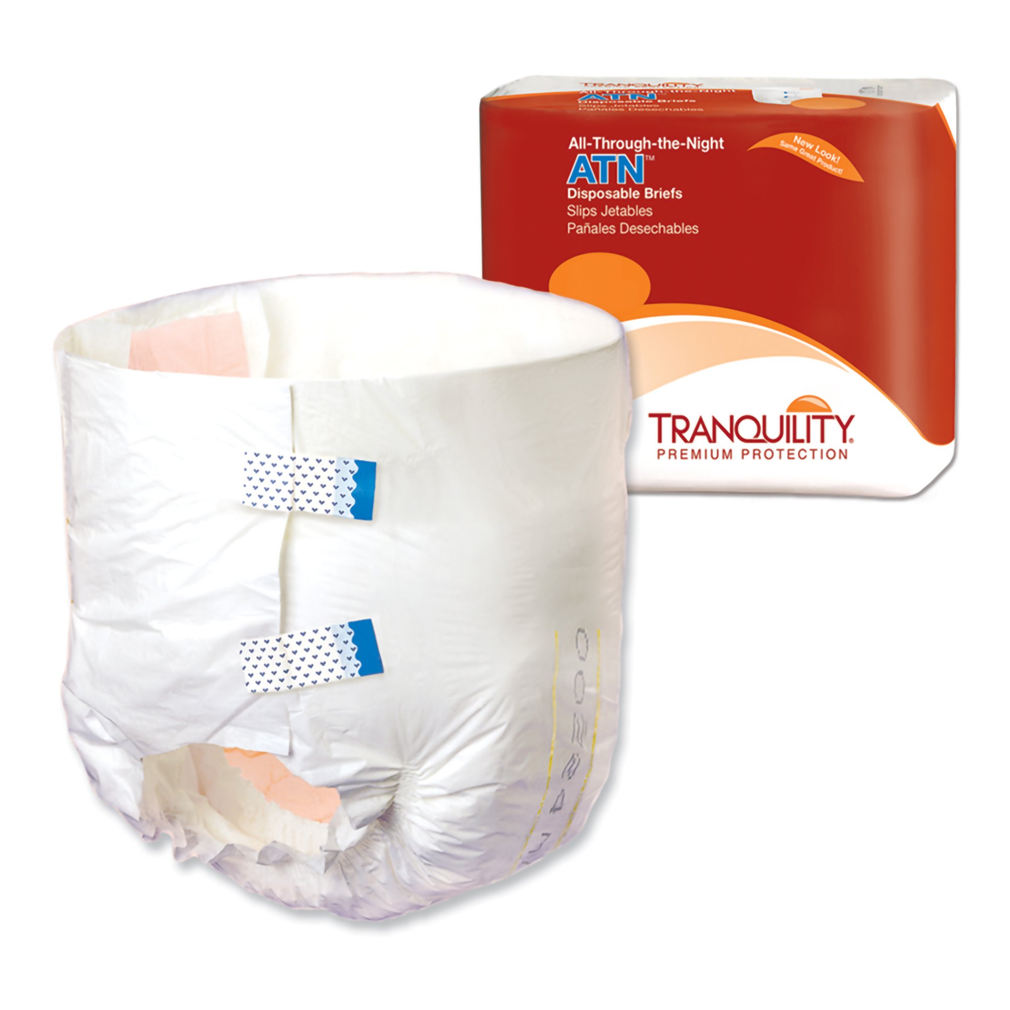Tranquility® ATN Maximum Protection Incontinence Brief, Small - Image 3