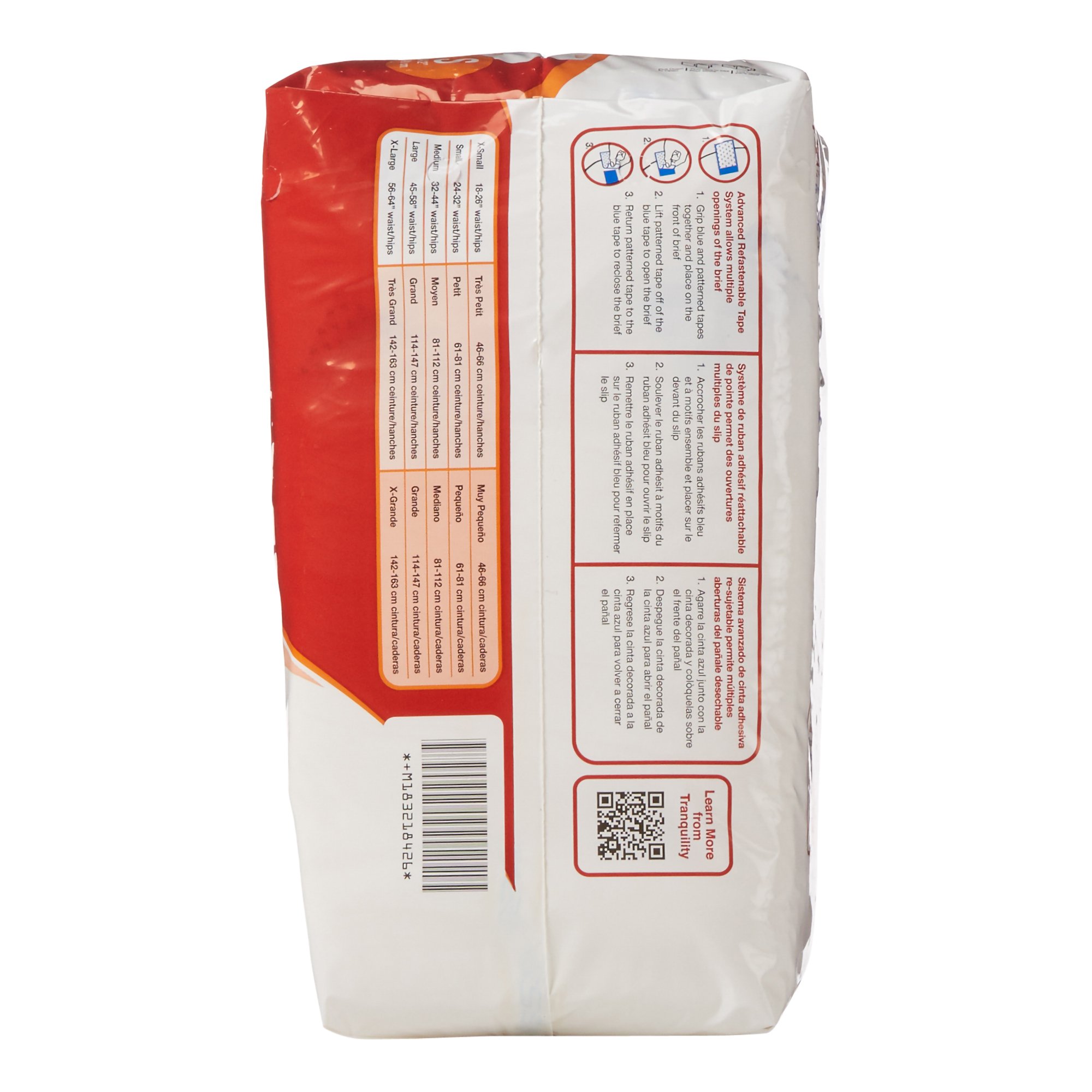 Tranquility® ATN Maximum Protection Incontinence Brief, Small - Image 6