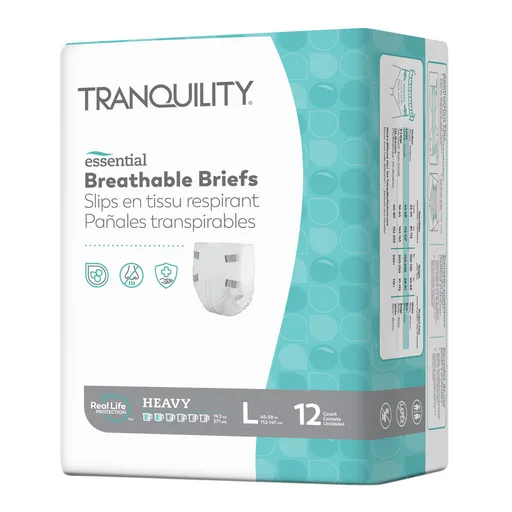 Tranquility® Essential Heavy Incontinence Brief, Large