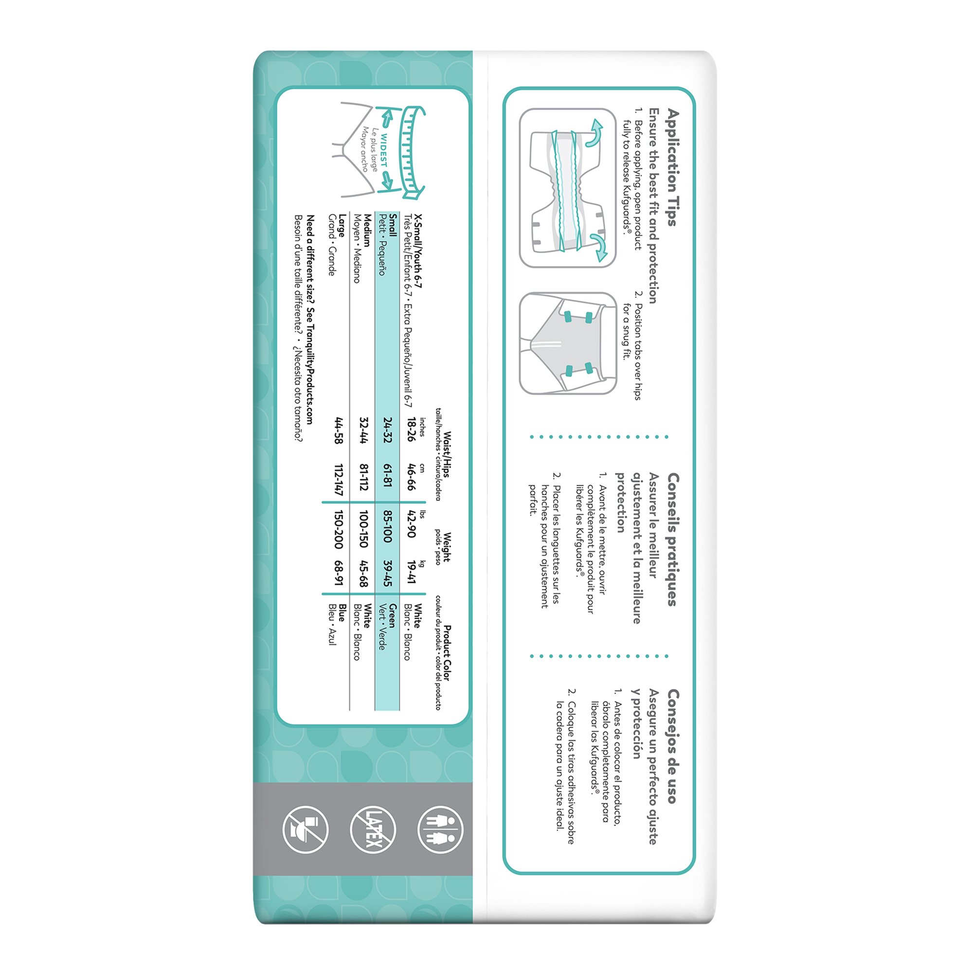 Tranquility® Essential Heavy Incontinence Brief, Small - Image 4