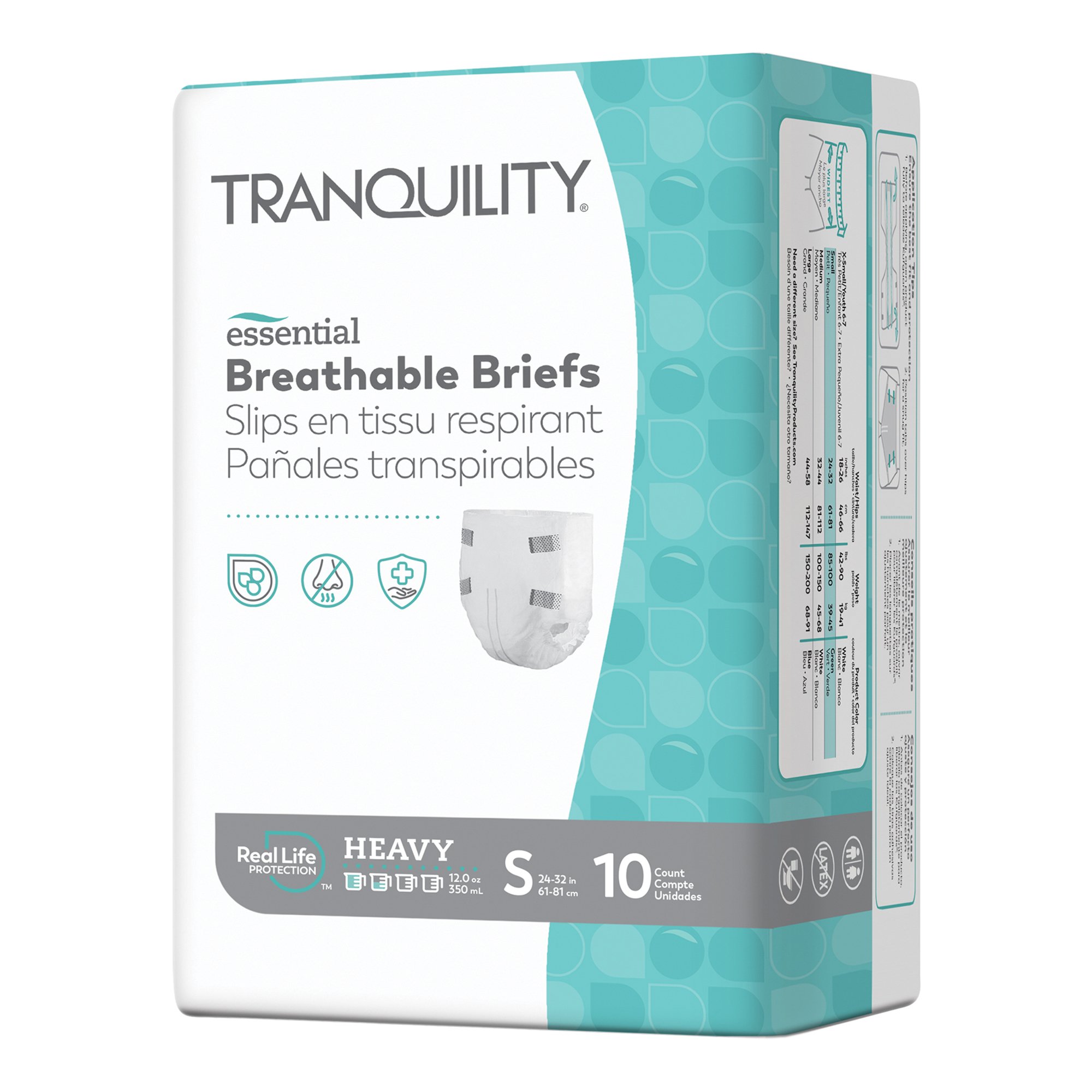 Tranquility® Essential Heavy Incontinence Brief, Small