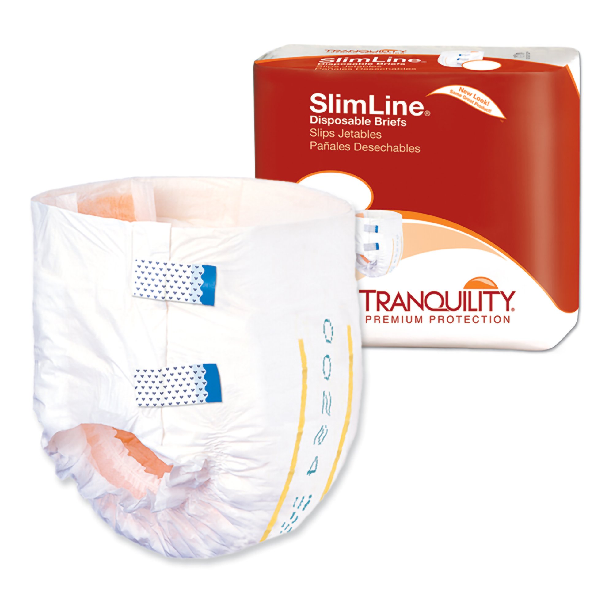 Tranquility® SlimLine® Heavy Protection Incontinence Brief, Large - Image 3