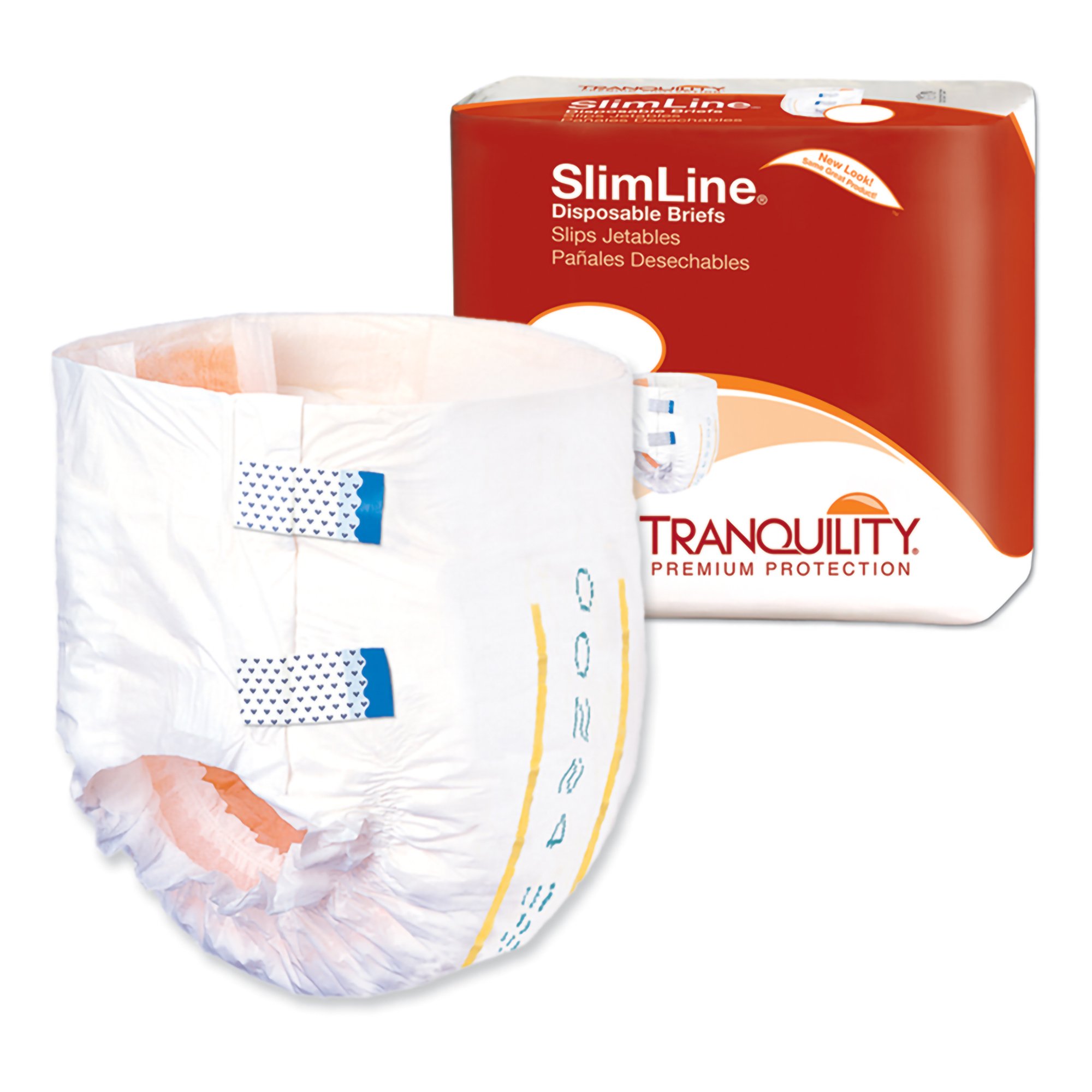 Tranquility® SlimLine® Heavy Protection Incontinence Brief, Medium - Image 3