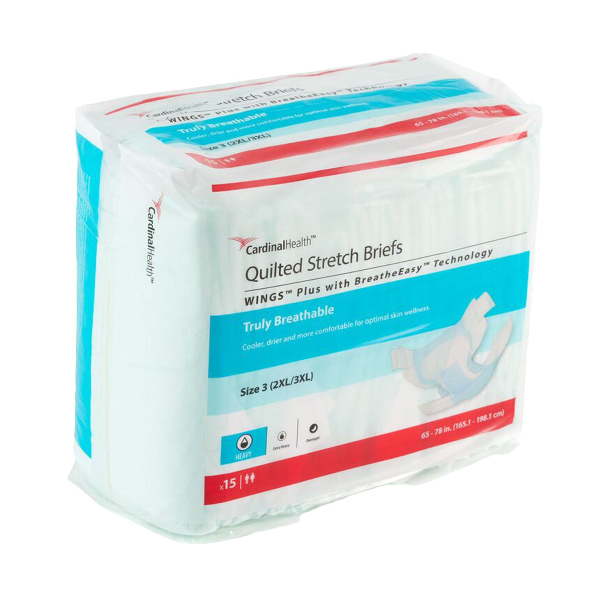 Wings™ Plus Incontinence Brief