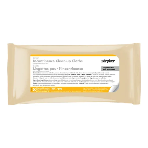 Sage Incontinent Care Wipe