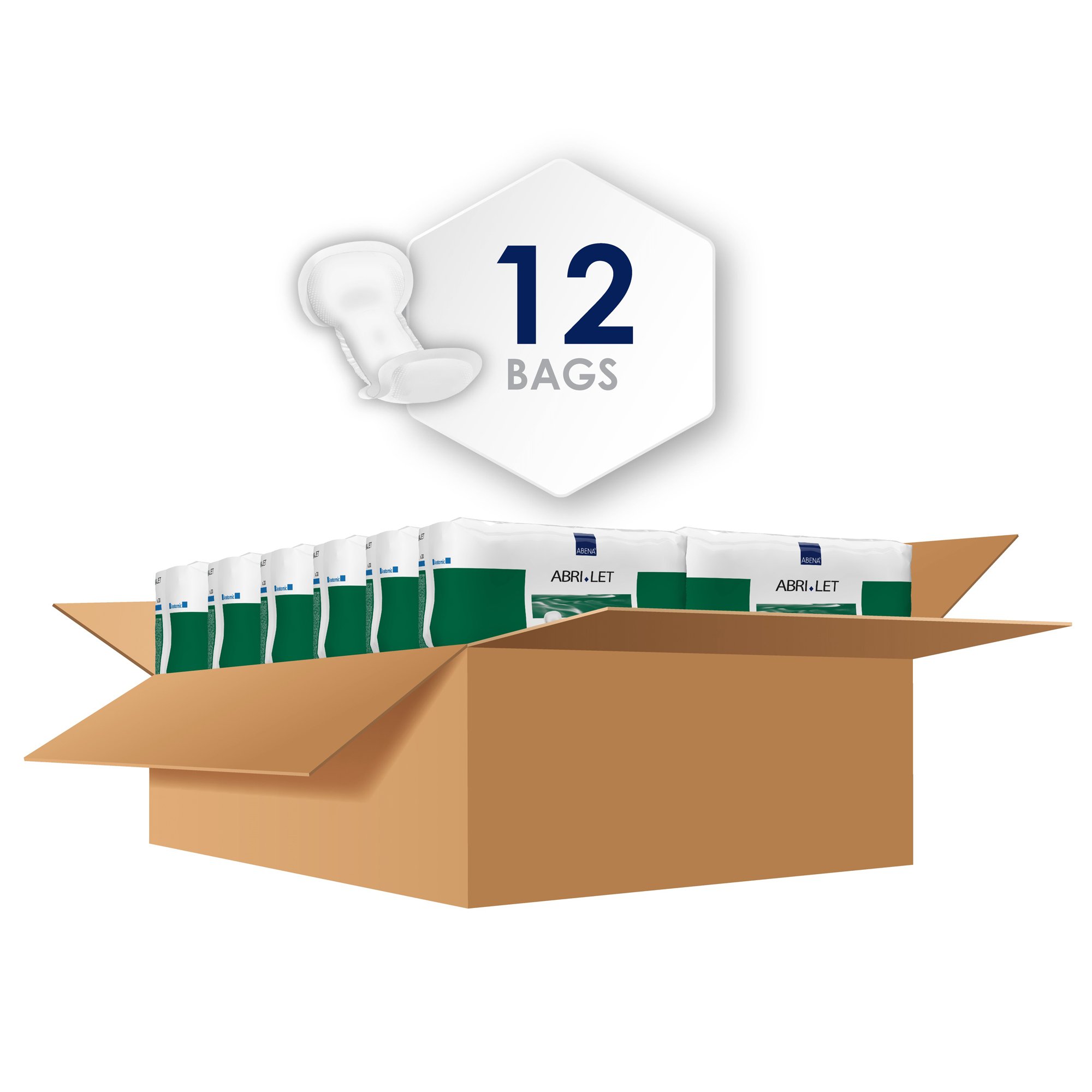 Abena® Let Anatomic Incontinence Liner - Image 4