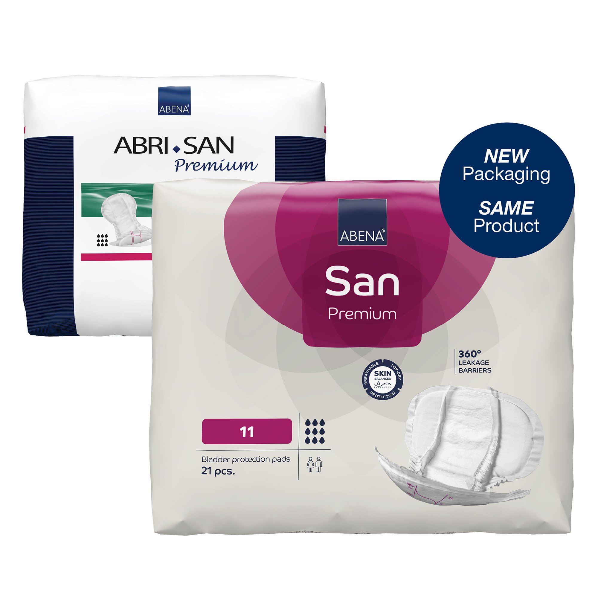 Abena® San 11 Premium Bladder Protection Pads - Image 2