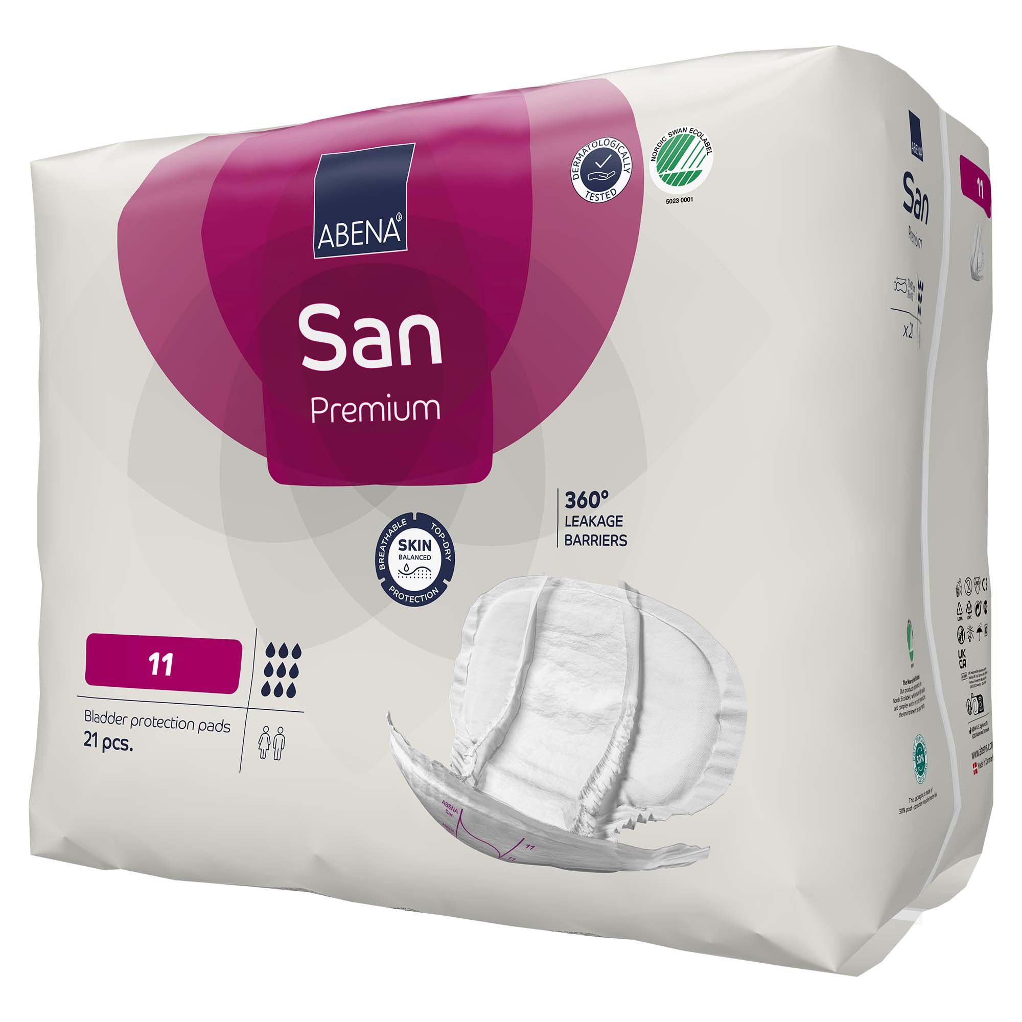 Abena® San 11 Premium Bladder Protection Pads - Image 3