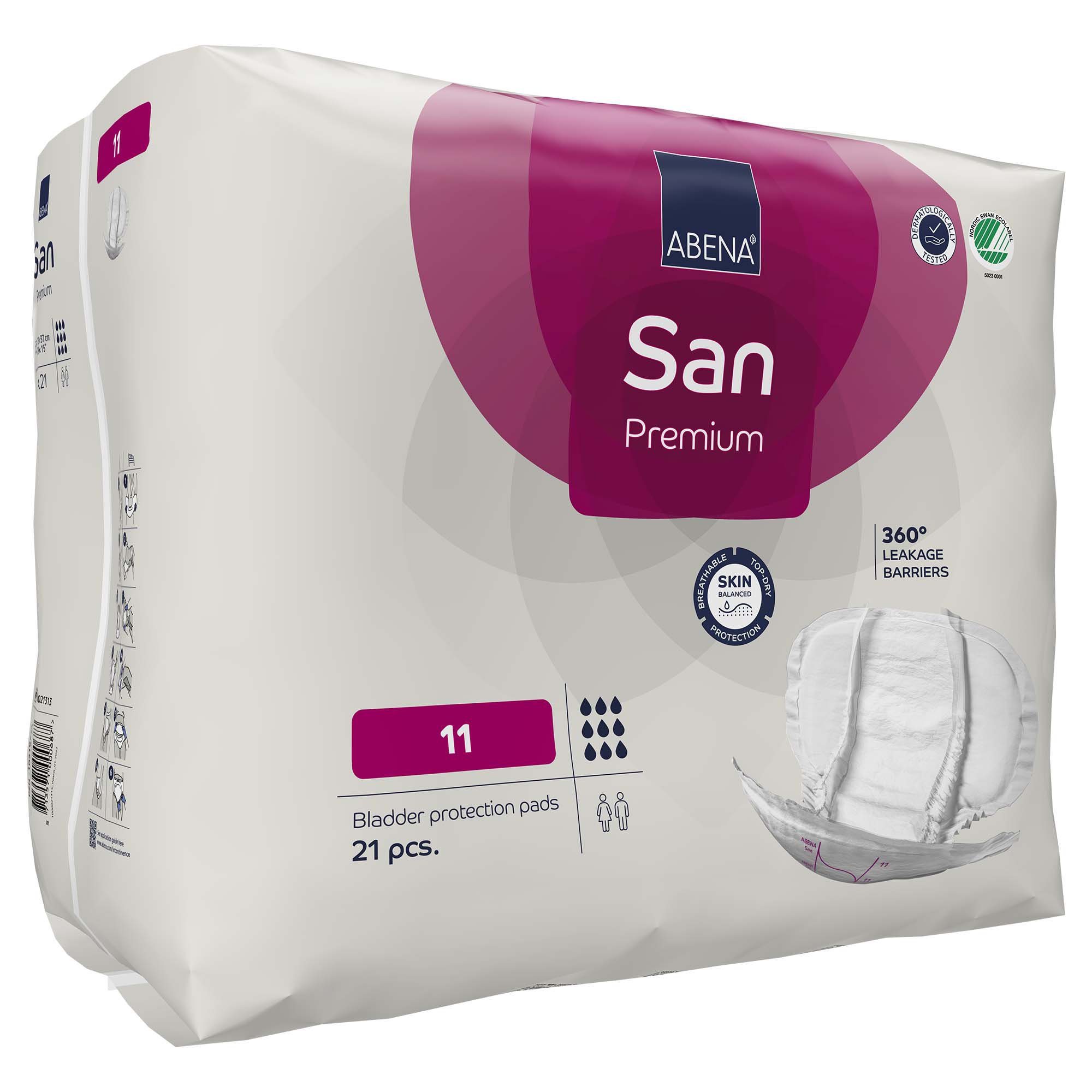 Abena® San 11 Premium Bladder Protection Pads - Image 5