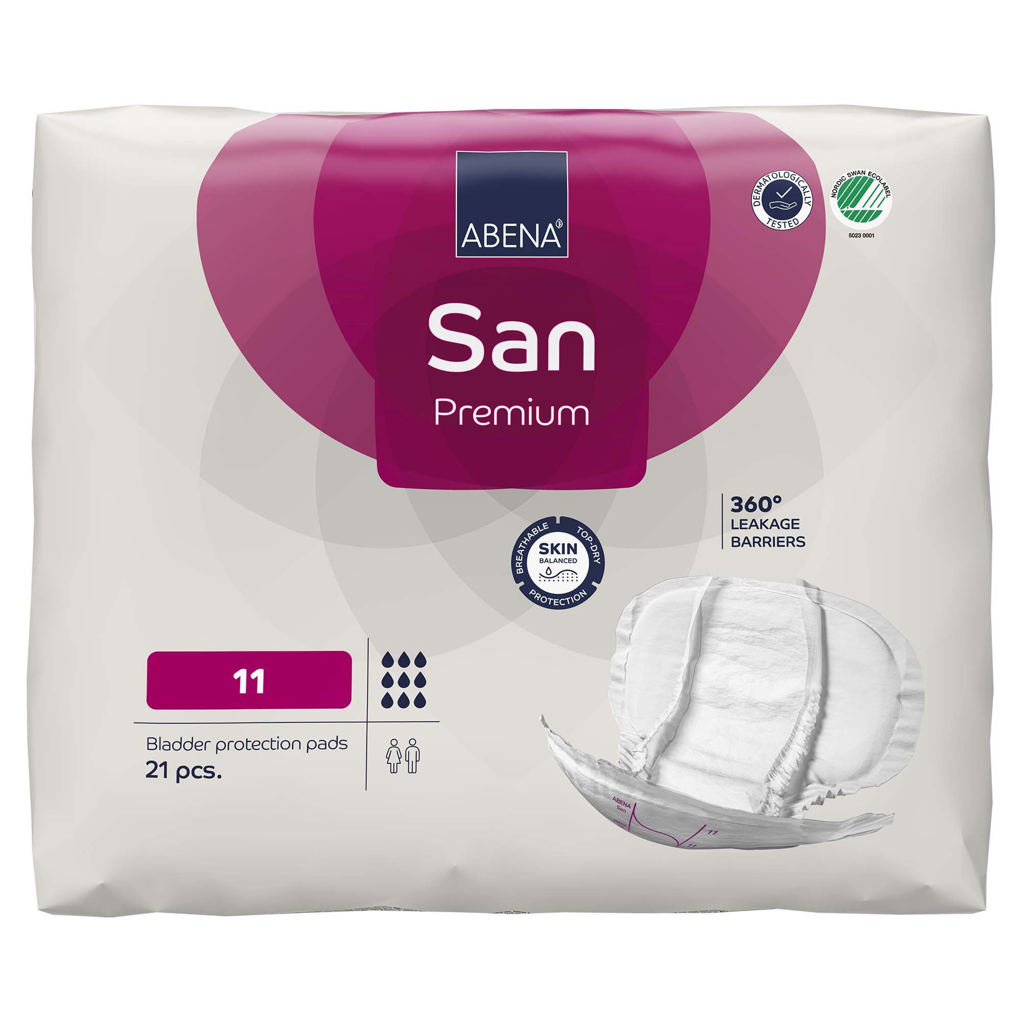 Abena® San 11 Premium Bladder Protection Pads - Image 6