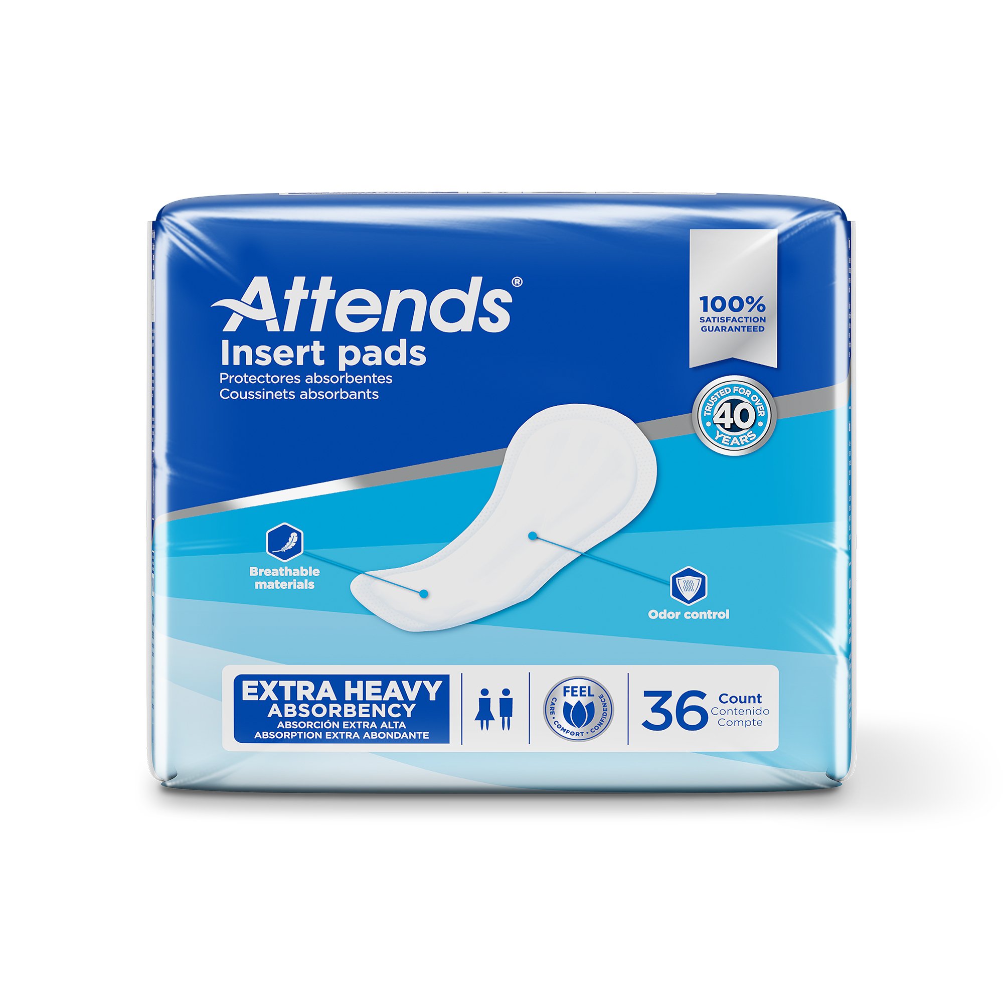 Attends® Insert Pad Incontinence Liner - Image 2