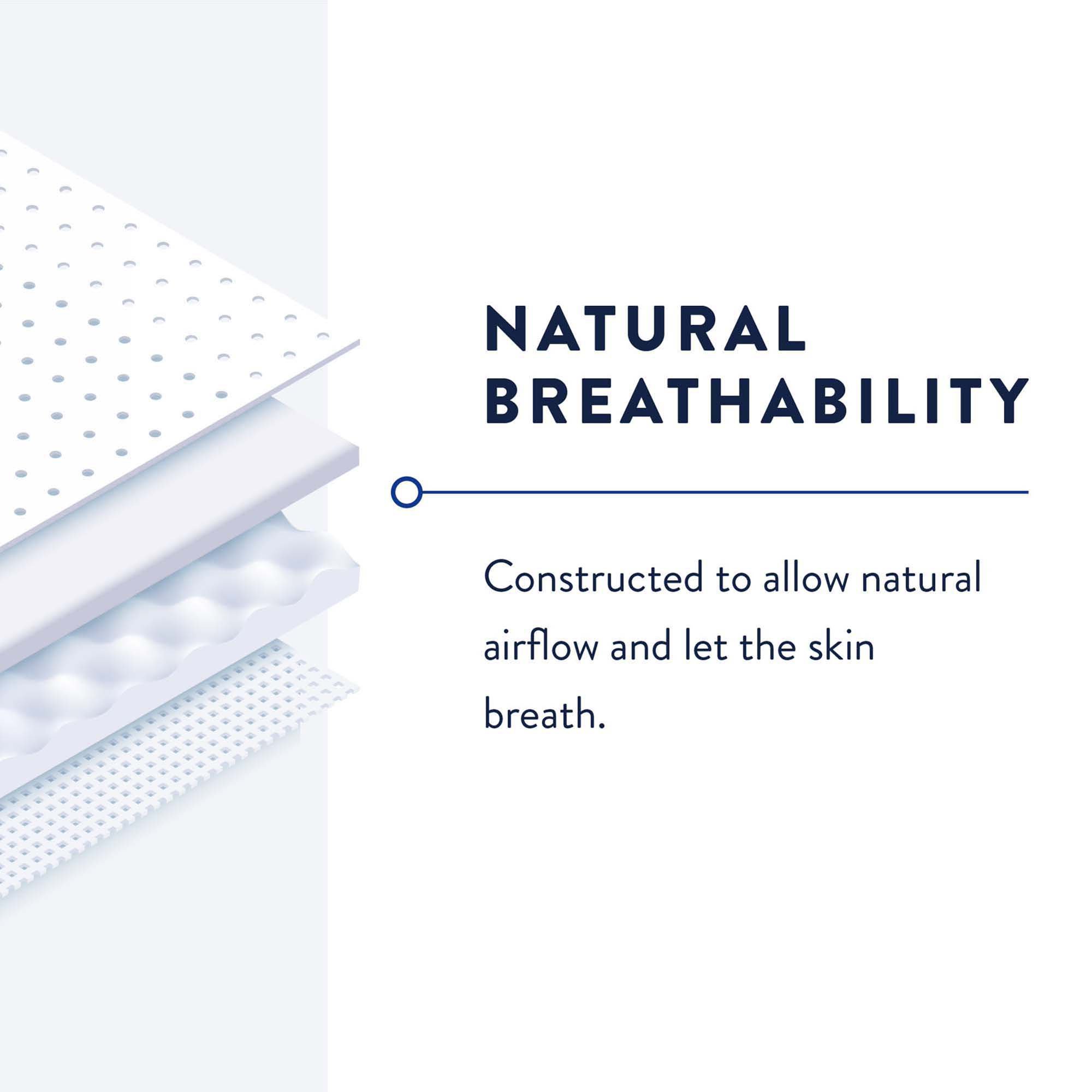 Prevail® Daily Pant Liners Moderate Absorbency Incontinence Liner, 28 Inches - Image 5