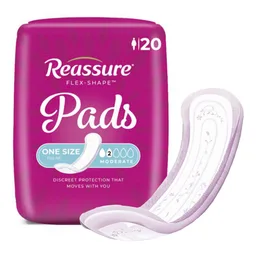 Reassure® Flex-Shape Pad™ Incontinence Liner