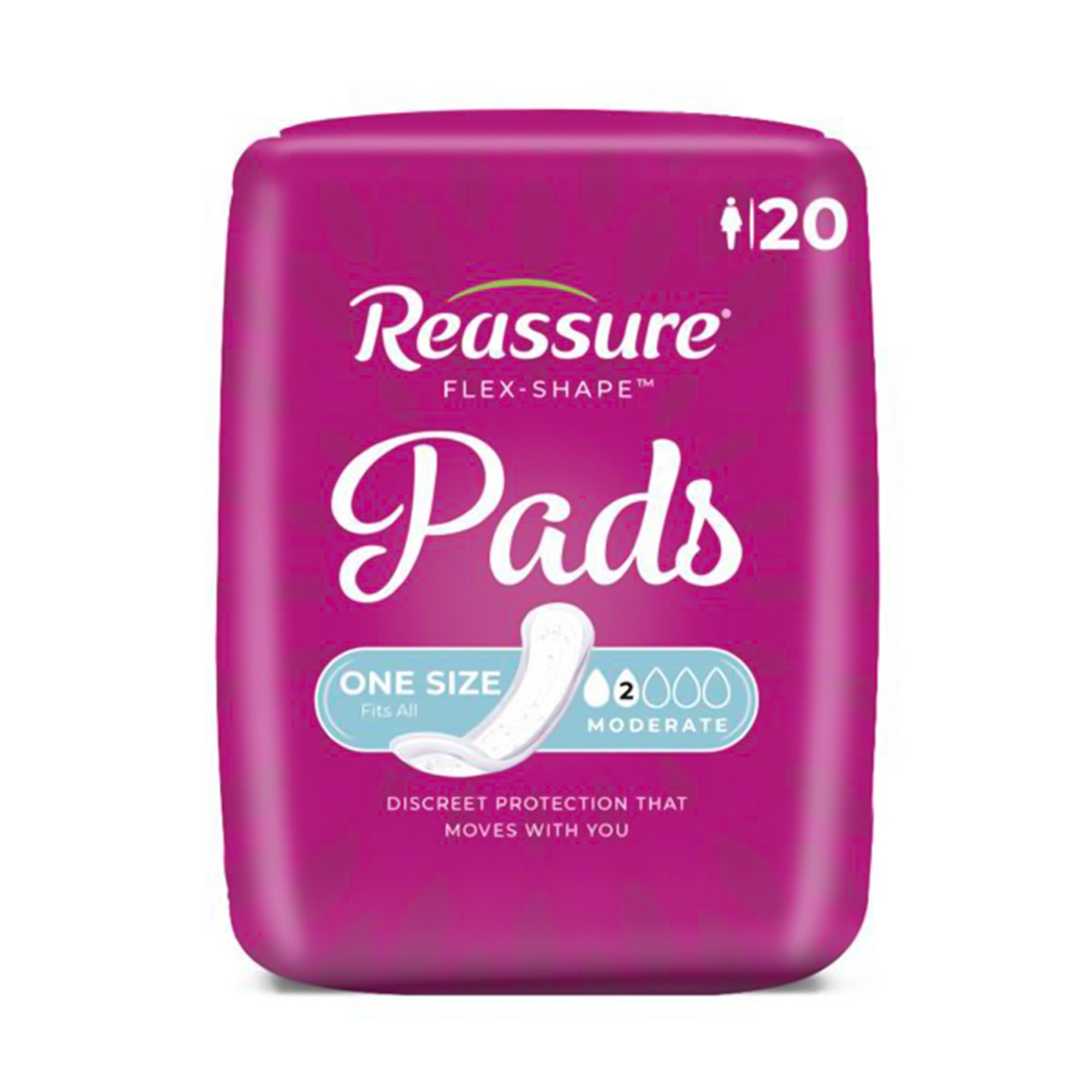 Reassure® Flex-Shape Pad™ Incontinence Liner - Image 5