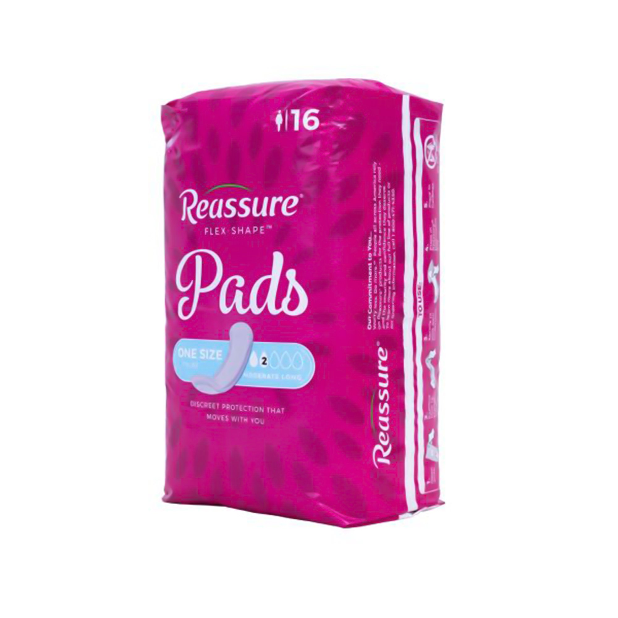 Reassure® Flex-Shape Pad™ Long Incontinence Liner - Image 5