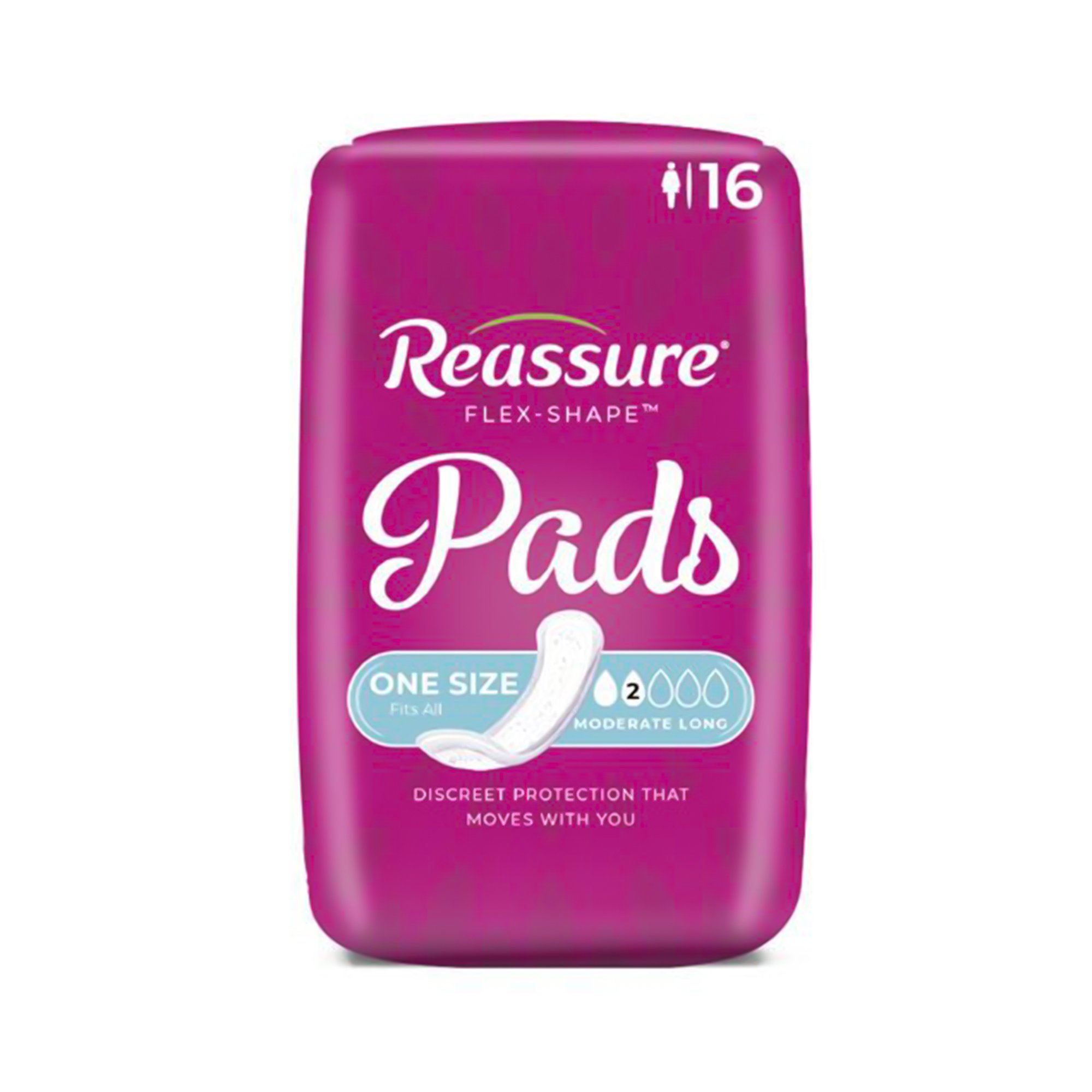 Reassure® Flex-Shape Pad™ Long Incontinence Liner - Image 6