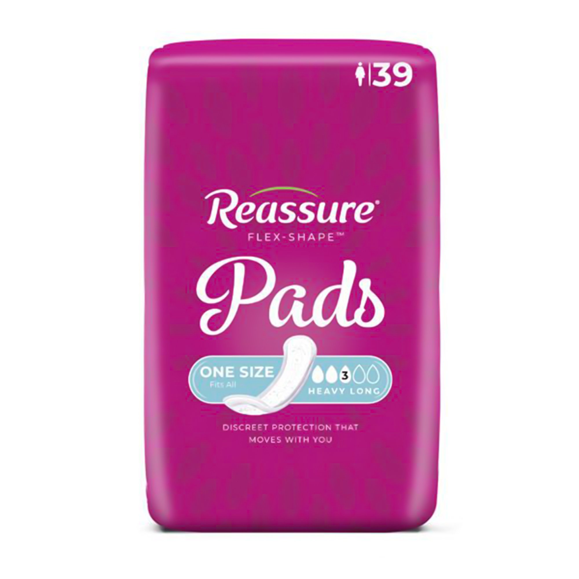 Reassure® Flex-Shape Pad™ Long Incontinence Liner - Image 6