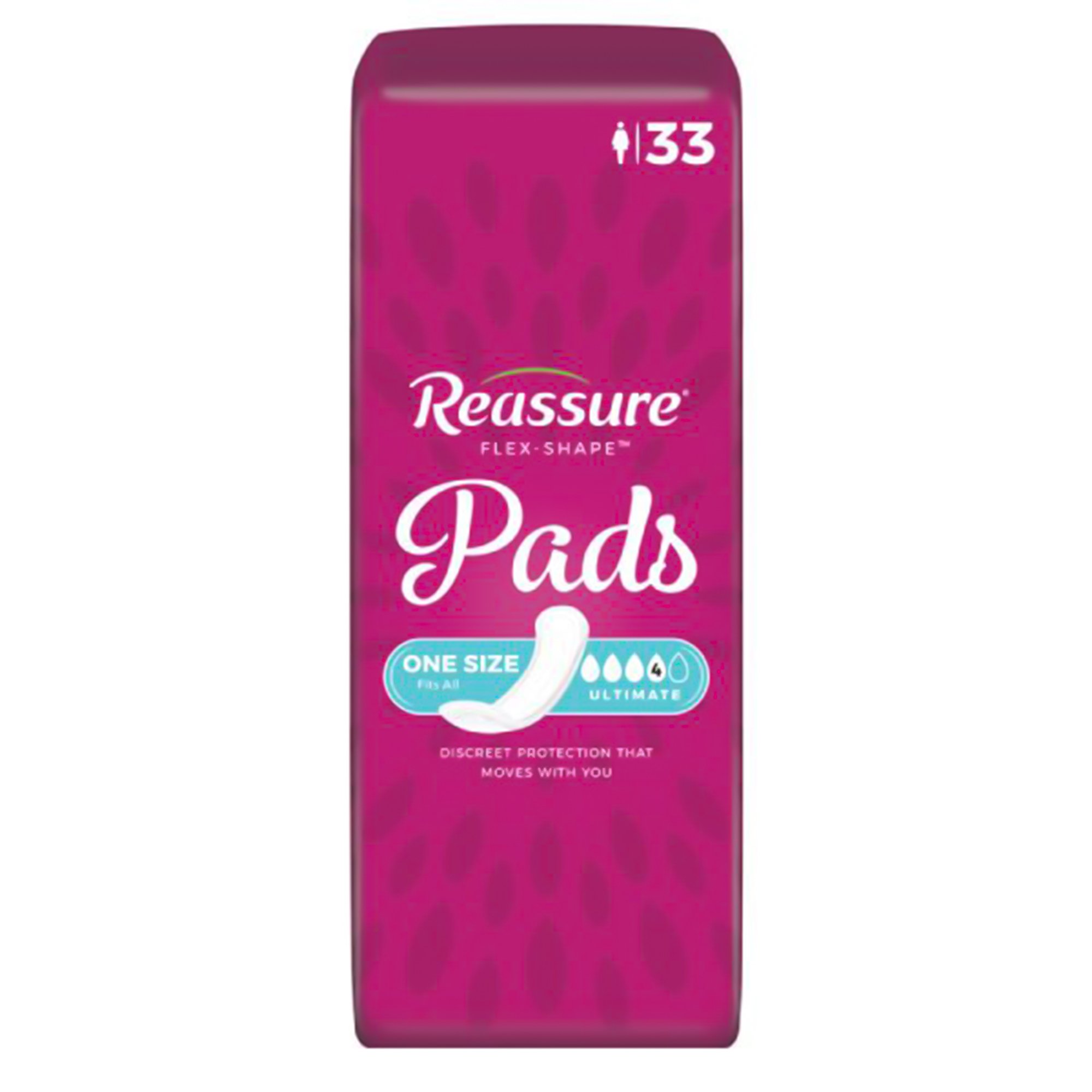 Reassure® Flex-Shape Pad™ Ultimate Incontinence Liner - Image 3