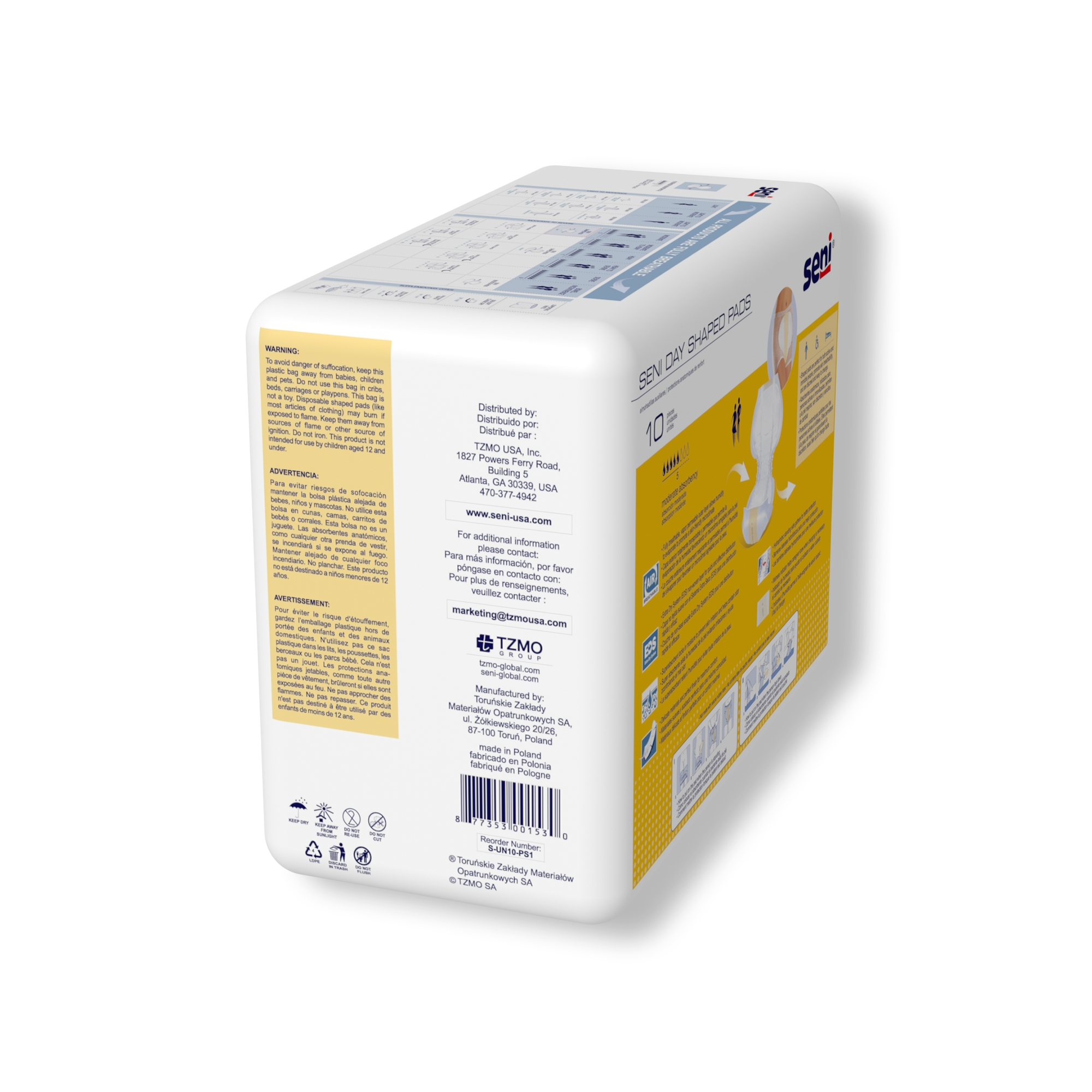 Seni® Day Shaped Pads - Image 5