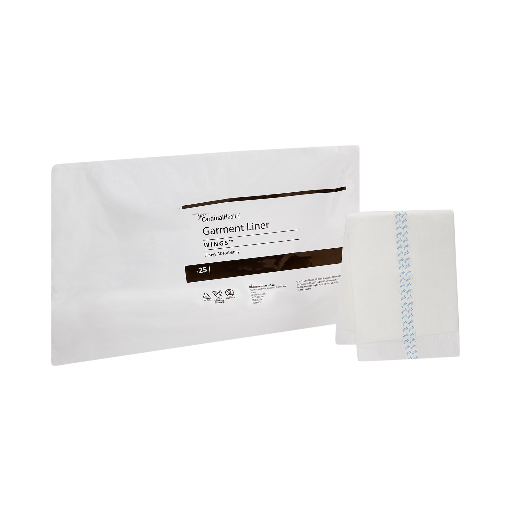 Simplicity™ Extra Heavy Incontinence Liner, 10 x 24 Inch